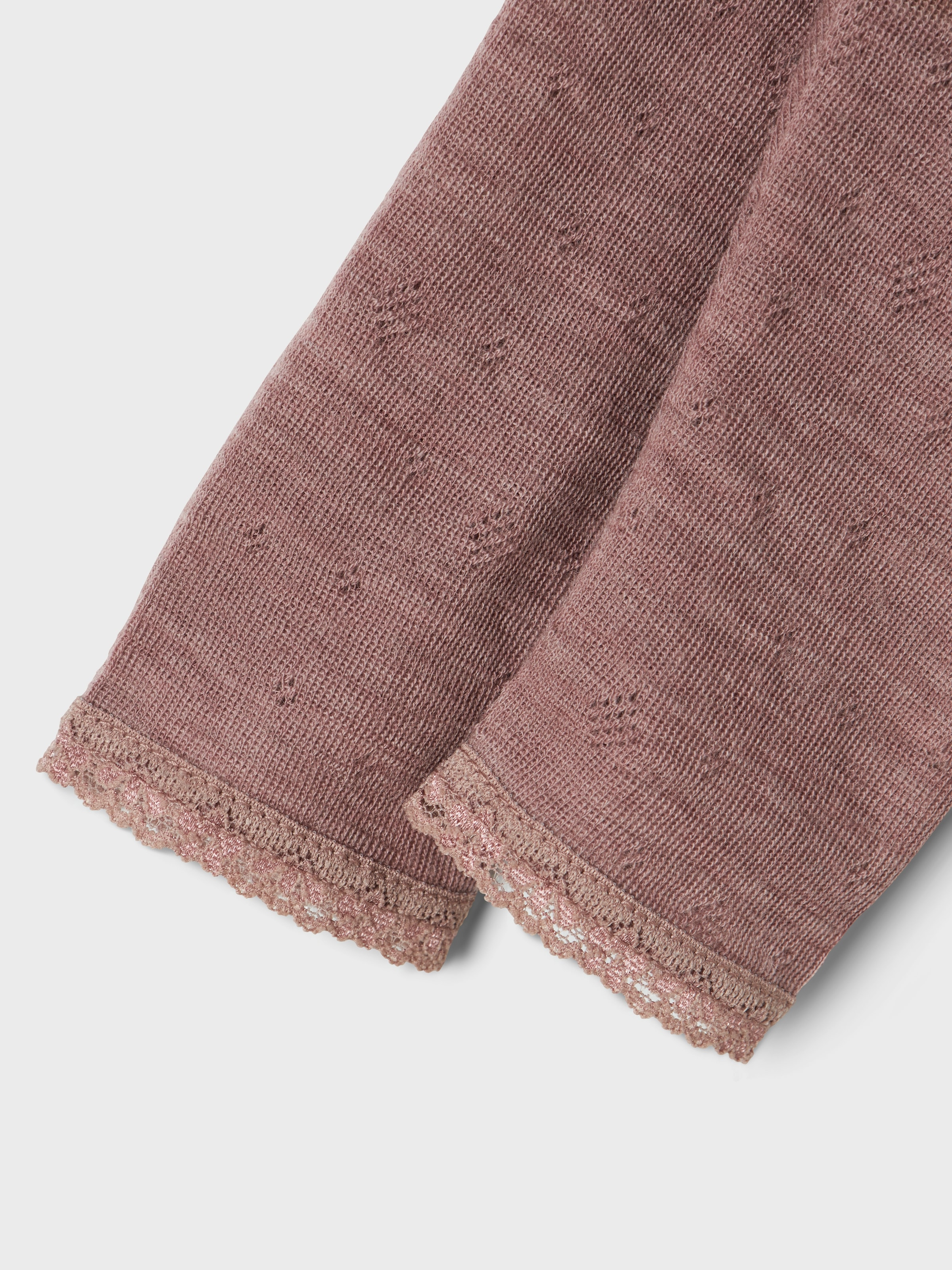 Name It Leggings »NBFWANG WOOL NEEDLE LEGGING SOLID NOOS«, aus reiner Merinowolle