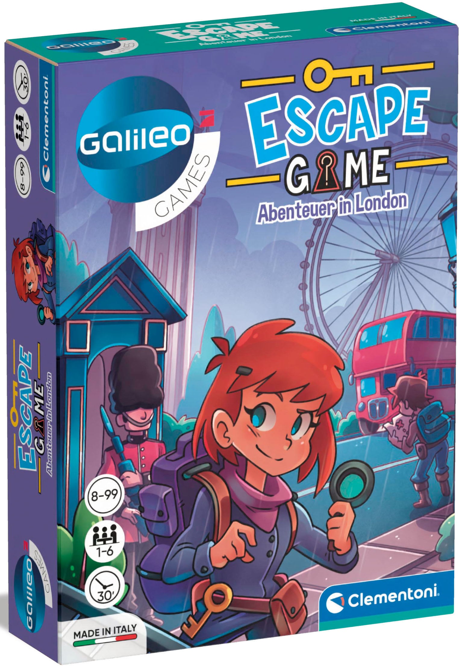 Spiel »Galileo, Escape Game Abenteuer in London«, Made in Europe, FSC® - schützt Wald...