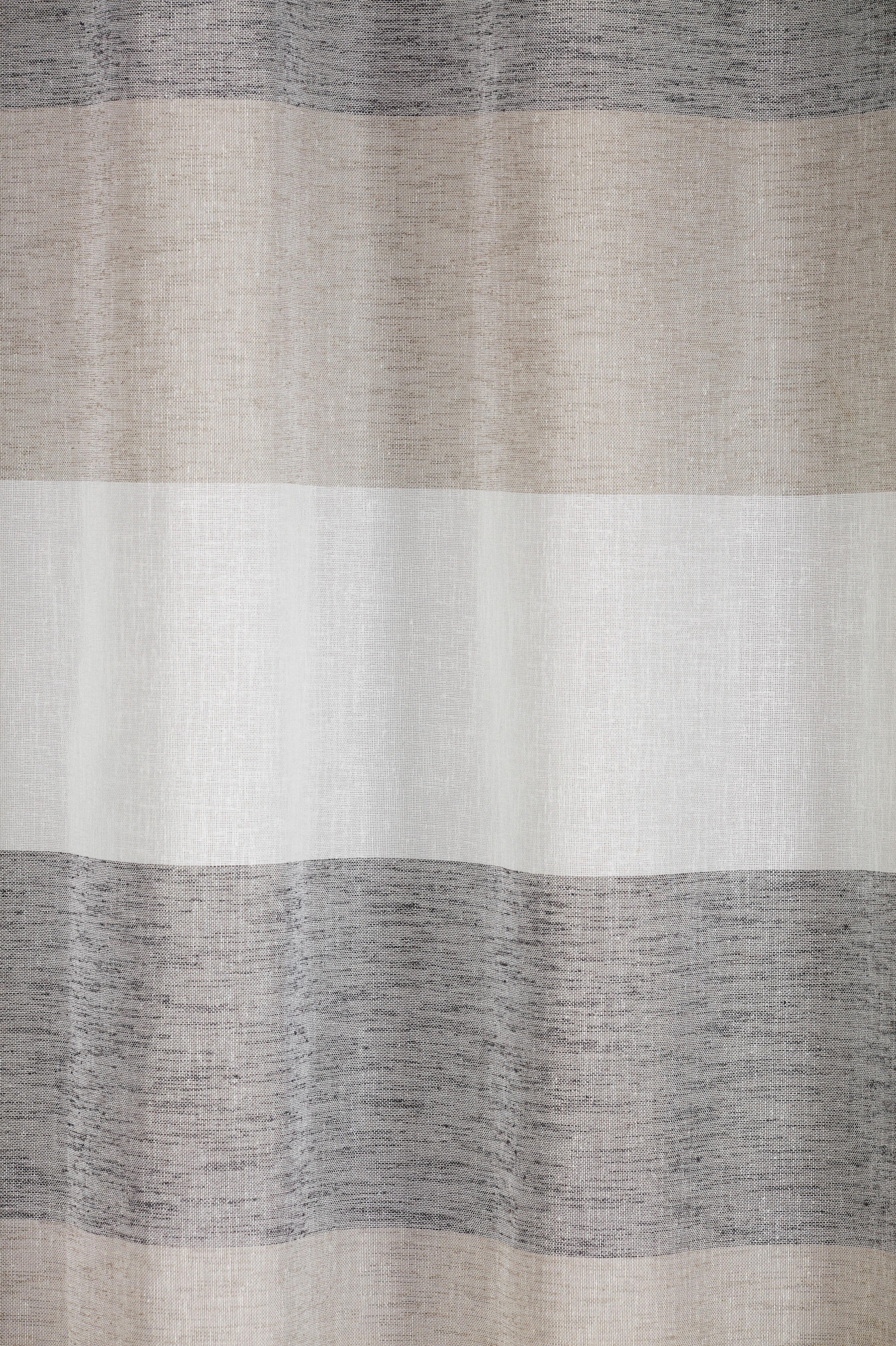 Kutti Vorhang »Marit«, (1 St.), Gardine blickdicht, gewebt, Streifen, HxB: 245x130