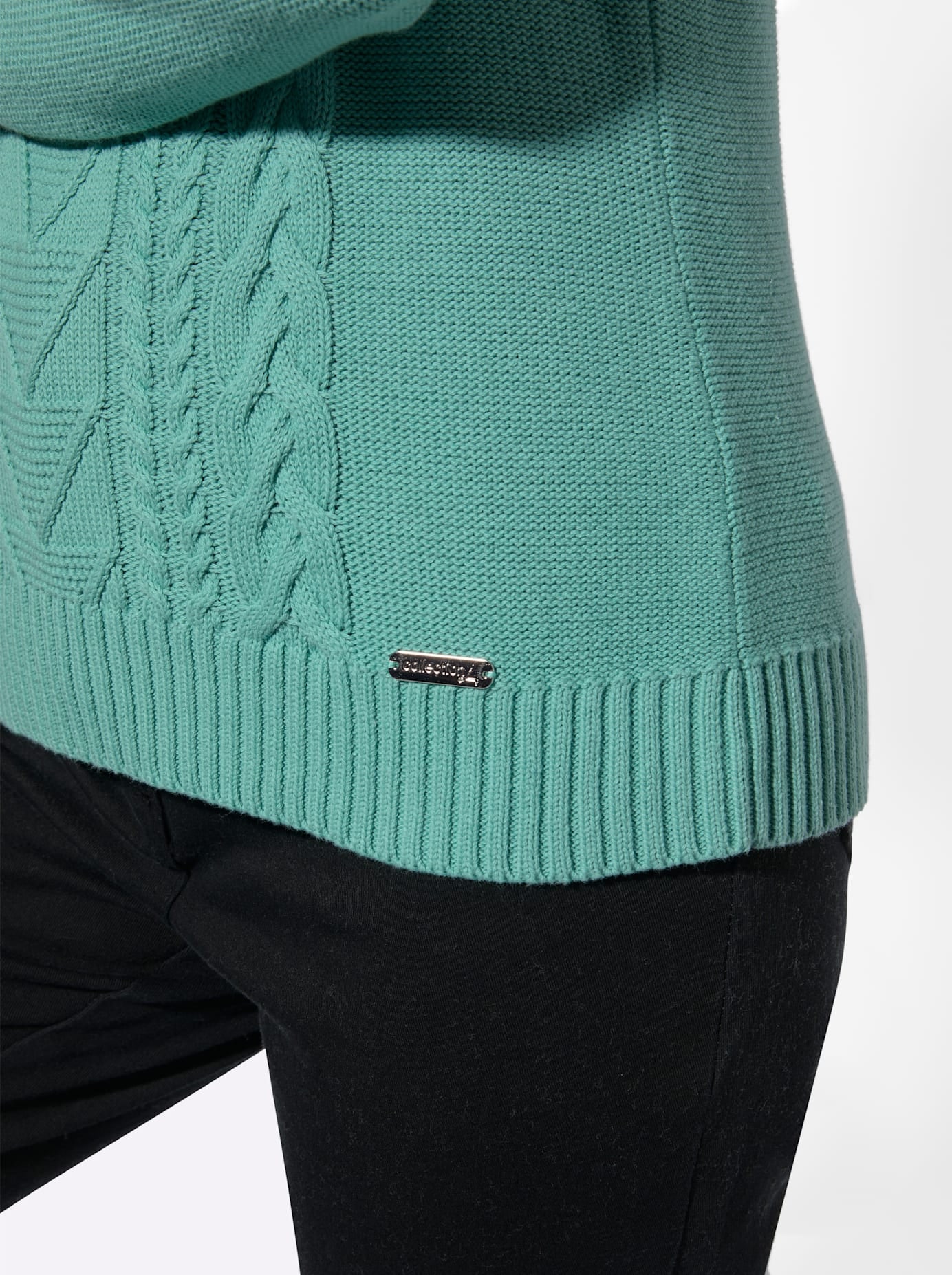 Casual Looks Stehkragenpullover »Stehkragen-Pullover«