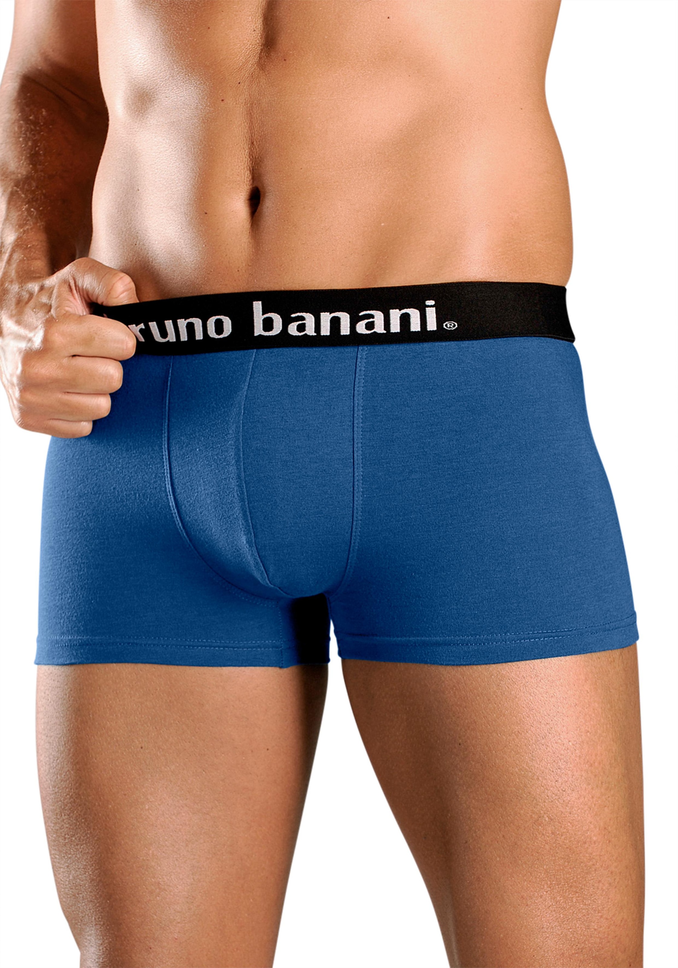 Bruno Banani Boxer »Boxershorts für Herren«, (Packung, 4 St.), mit Kontrast-Webbund