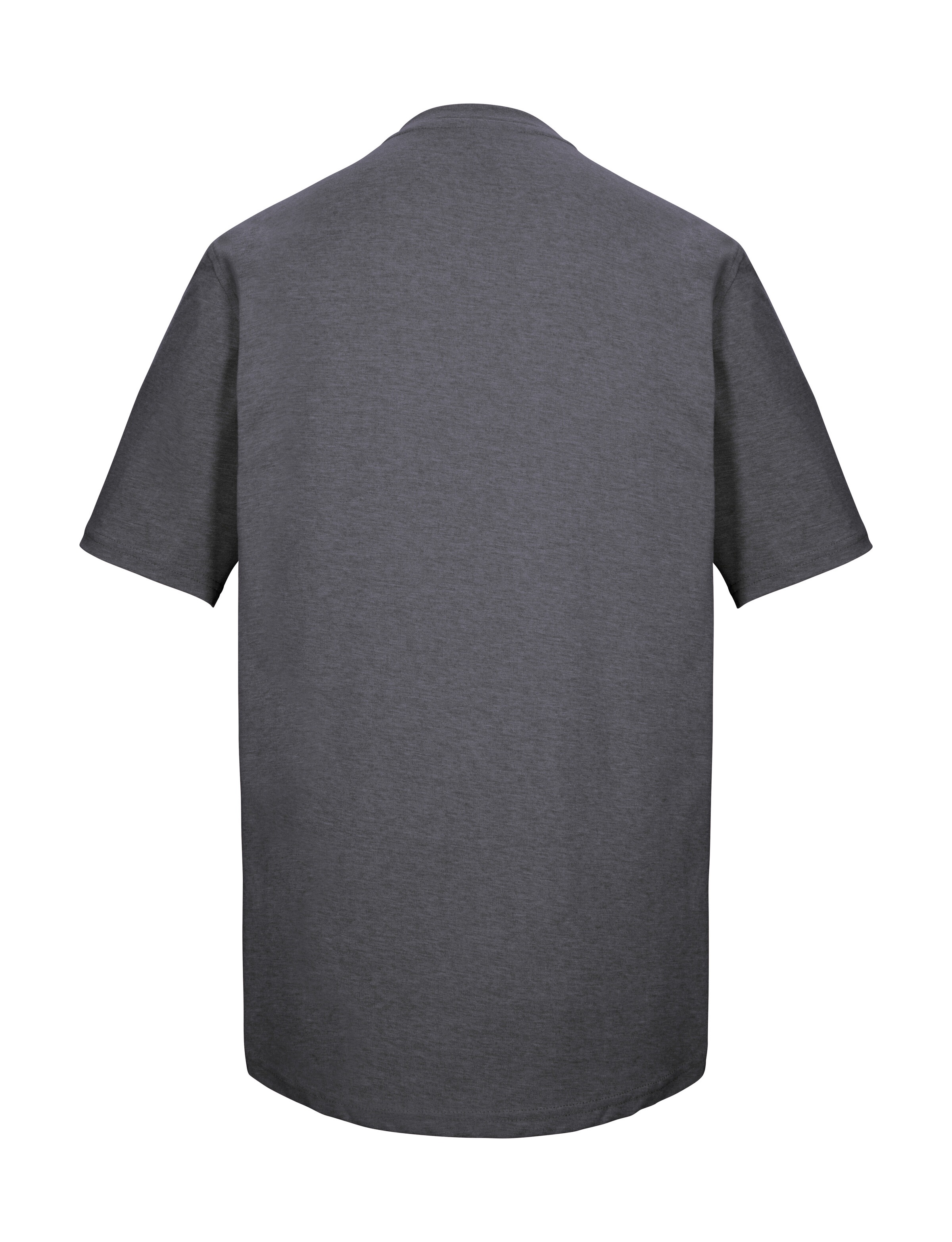 Killtec T-Shirt »KOS 365 MN TSHRT« Herren T-Shirt mit Melange-Optik, Bergprint, vielseitig kombinierbar