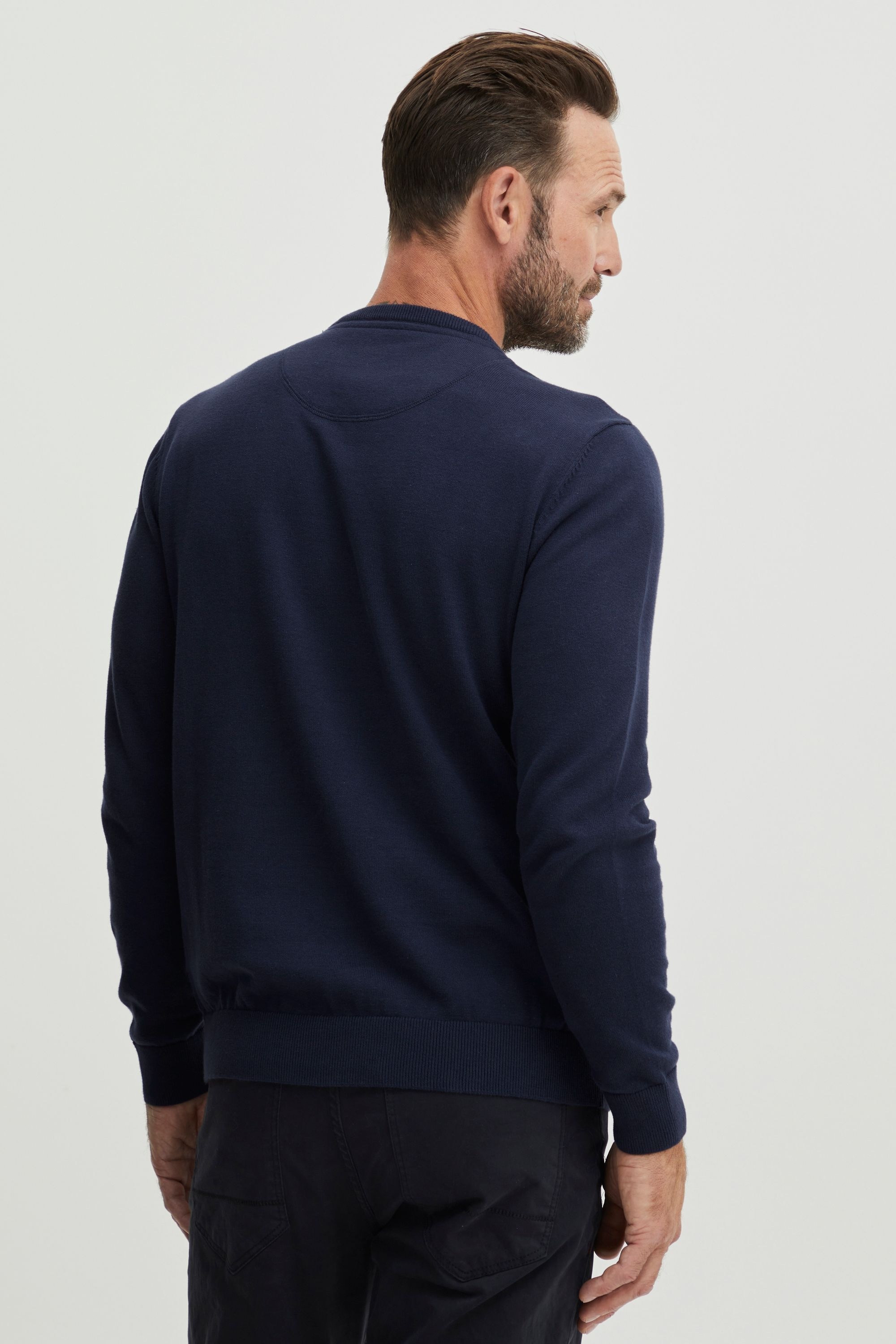 FQ1924 Strickfleece-Pullover »Strickpullover FQElliot«