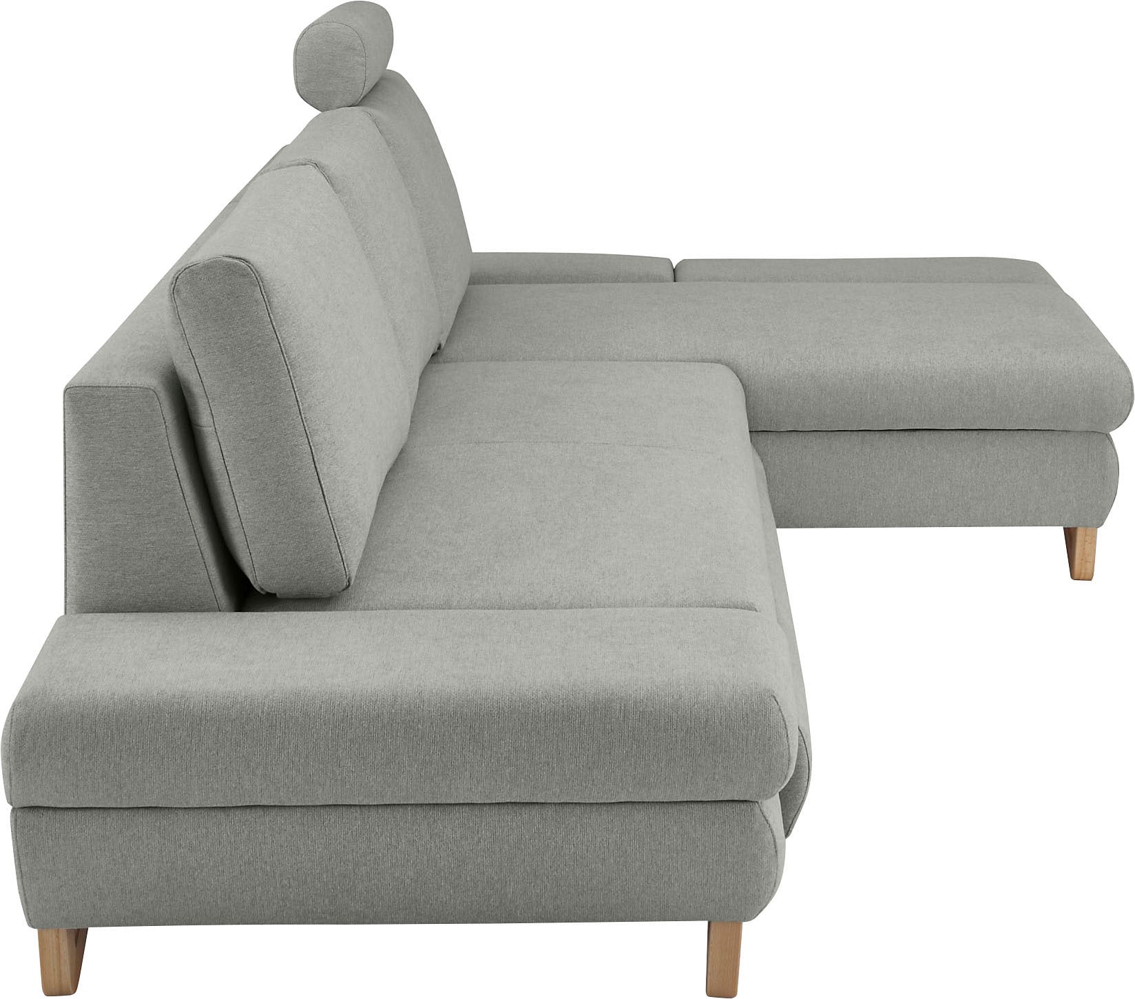 INOSIGN Schlafsofa »City/Giron« komfortable Bettfunktion (Liegefläche 245 x 138 cm), sowie Bettkasten