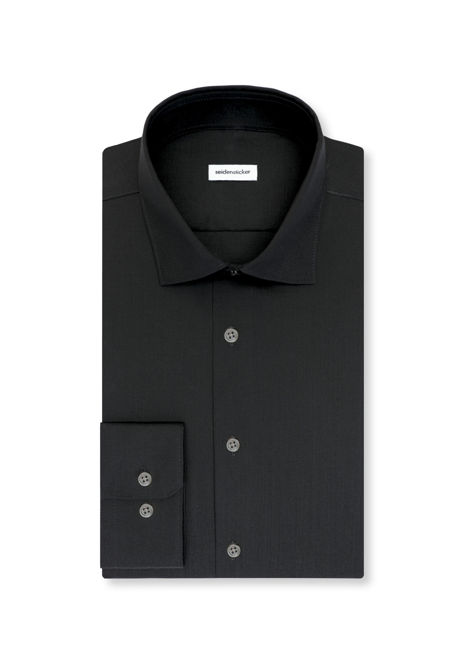 seidensticker Businesshemd »Schwarze Rose« Regular 1/1 Kentkragen Uni