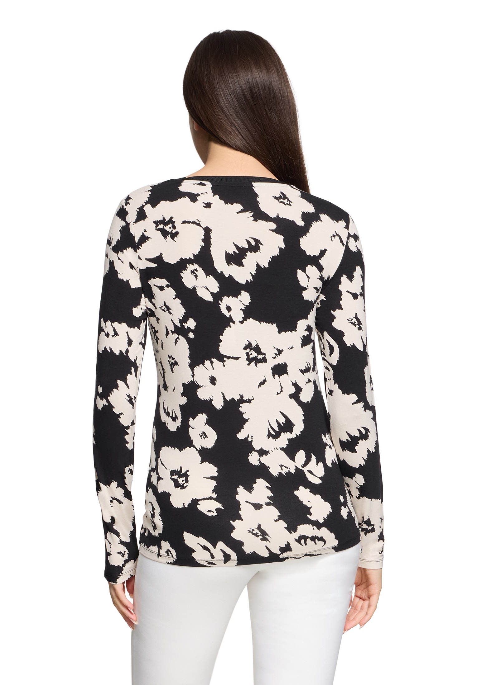 Betty Barclay Langarmshirt »Basic Shirt mit Rippbündchen«