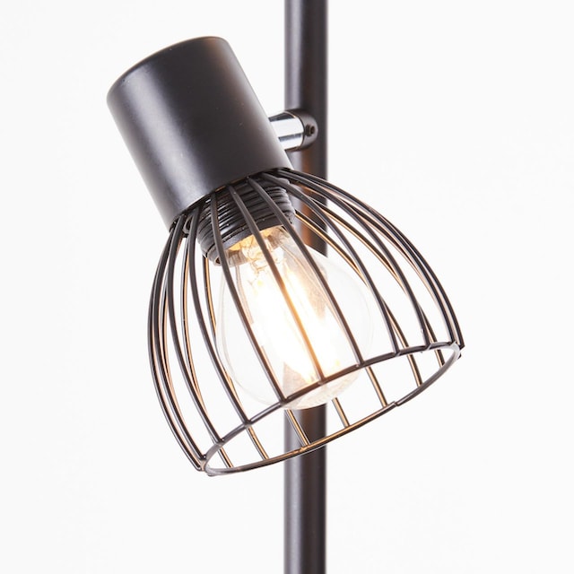 Brilliant Leuchten Stehlampe »Blacky«, 3 flammig-flammig, 162 cm Höhe, 3 x  E14, schwenkbar, Metall, schwarz matt im OTTO Online Shop