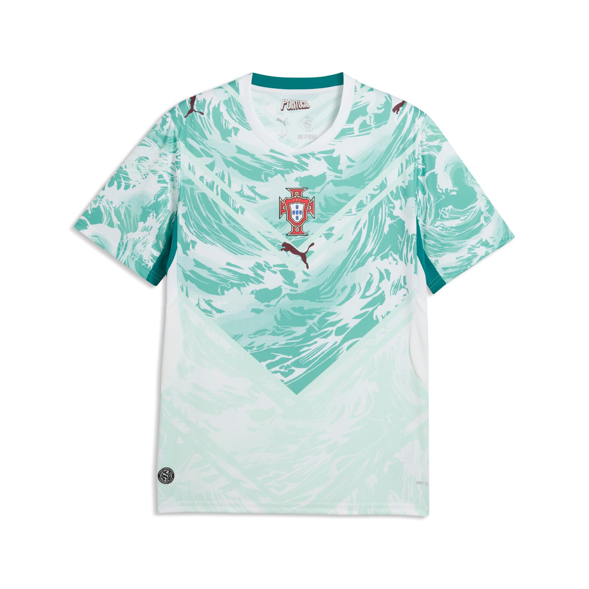 PUMA Fußballtrikot »FPF AWAY JERSEY REPLICA« Fußball, Kurzarm, Rundhalsausschnitt, Regular Fit