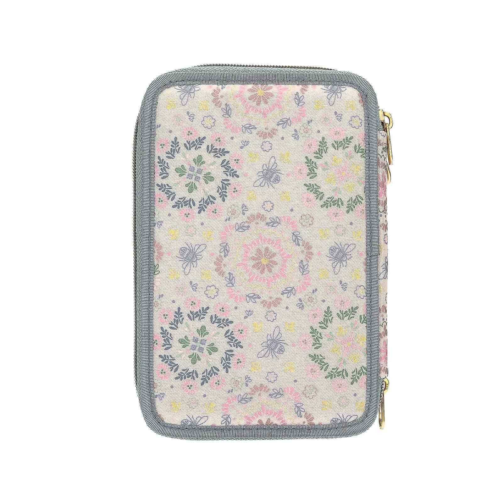 Depesche Buntstift »3-Fach Federtasche FESTIVAL FUN TOPModel 7,5 x 13 x 20 cm hellblau«