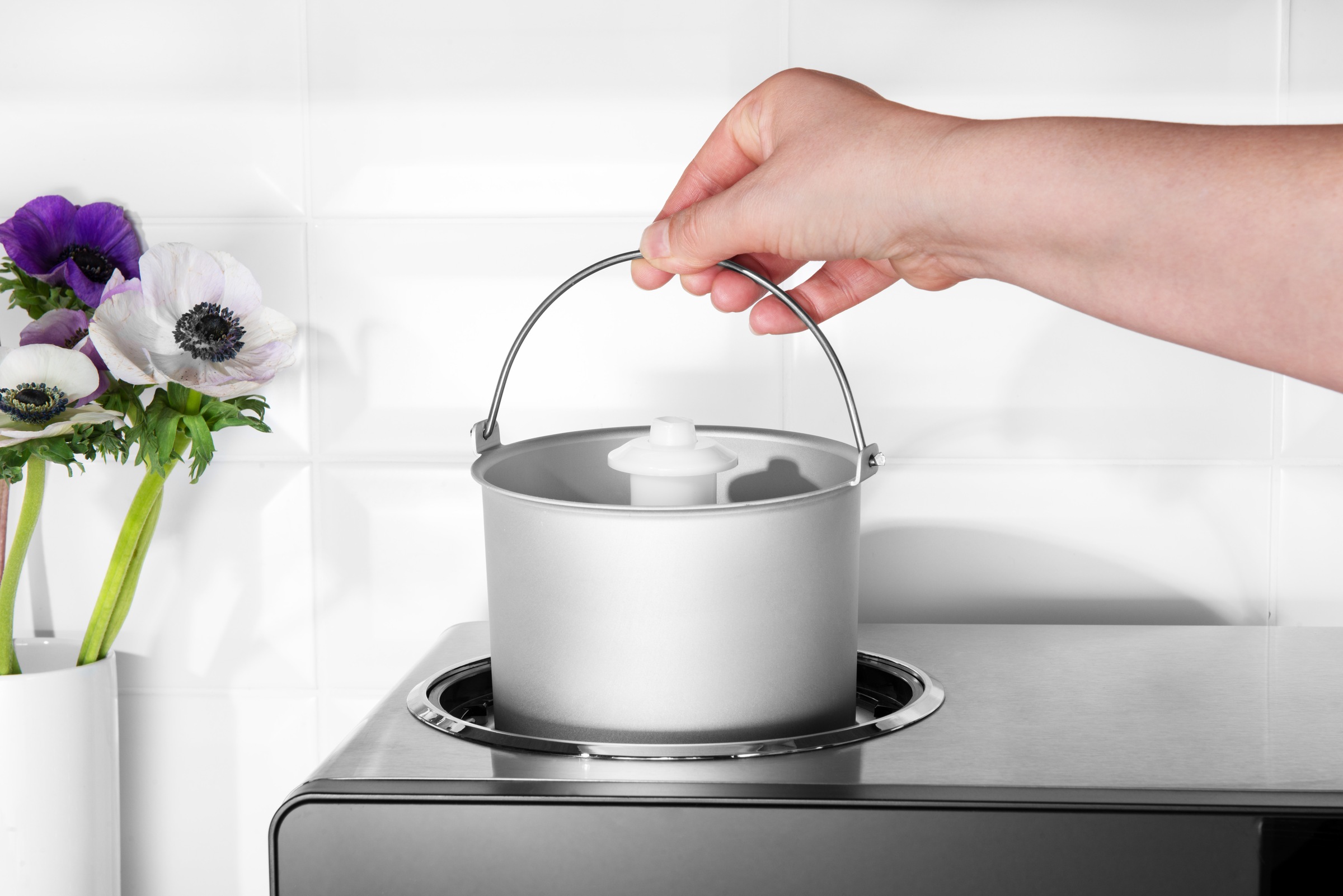 Gastroback Eismaschine »42900, Design Advanced Control« 150 W 2-in-1 Eismaschine und Joghurtbereiter
