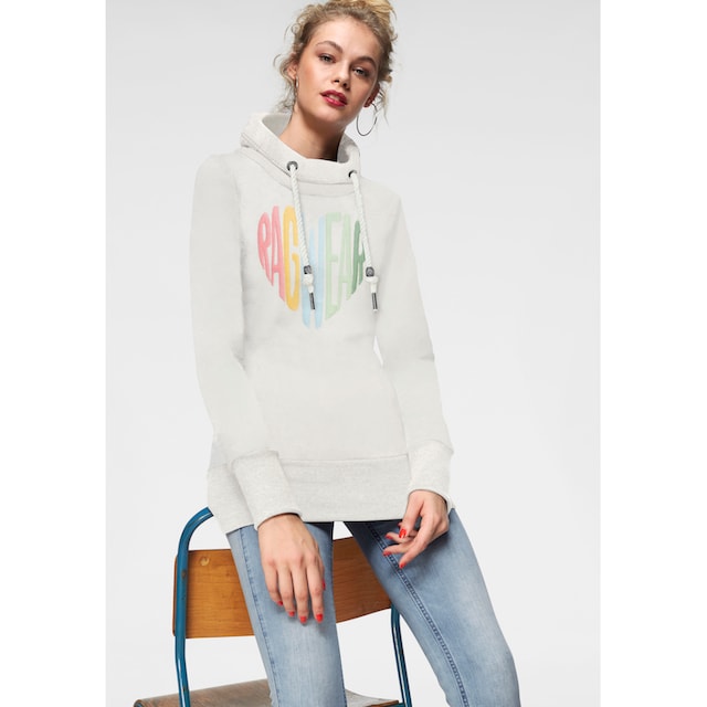 Ragwear Sweater »NESKA LOVE O«, mit asymetrischem Schalkragen im Rainbow  Pride-Design bestellen im OTTO Online Shop