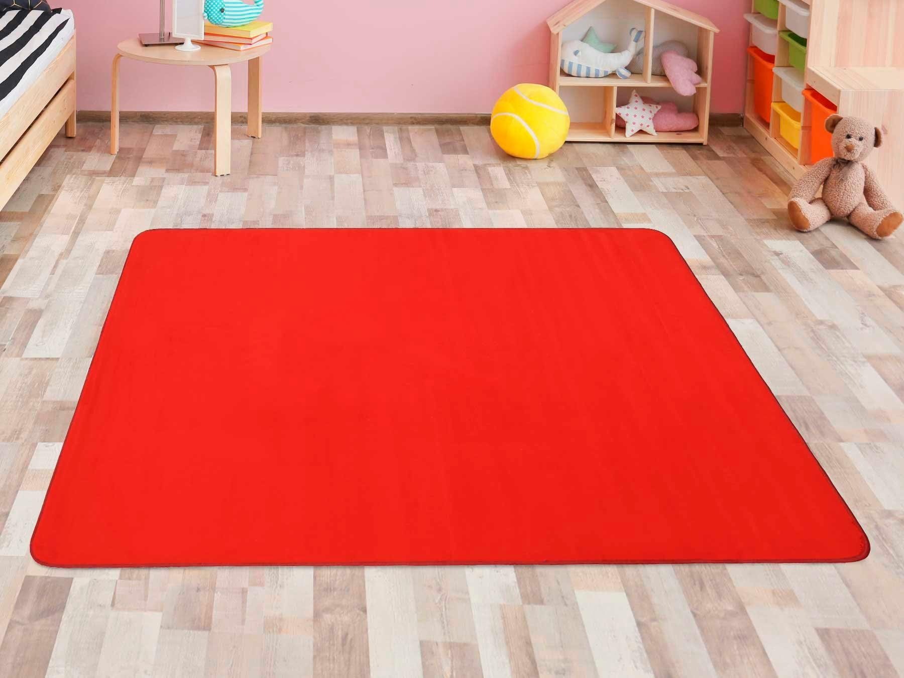 Primaflor-Ideen in Textil Kinderteppich »SITZKREIS«, rechteckig, Spielteppich, ideal im Kinderzimmer