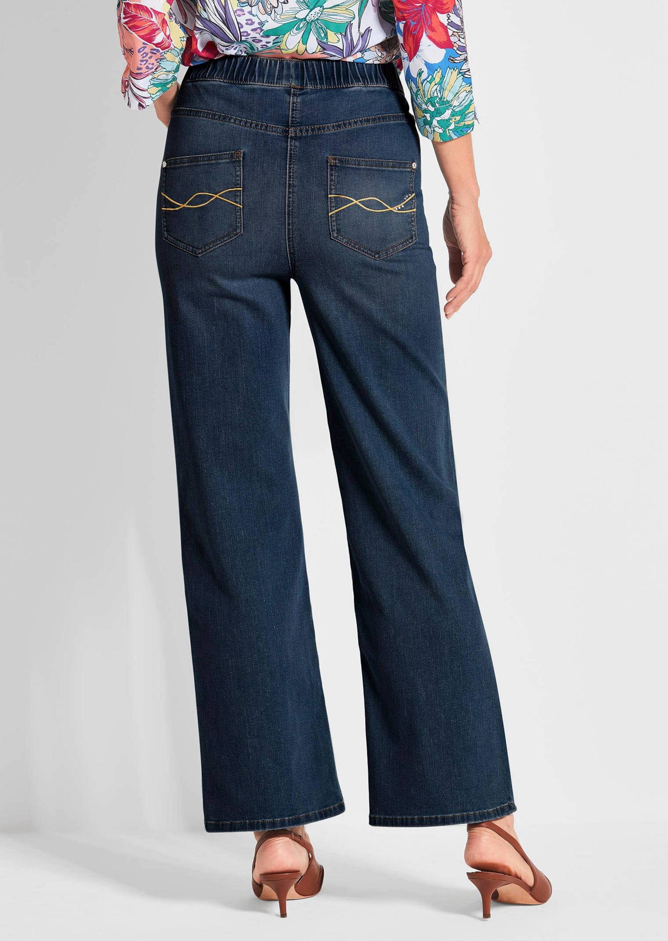 GOLDNER Stretch-Jeans »Bequeme Jeanshose VERA«