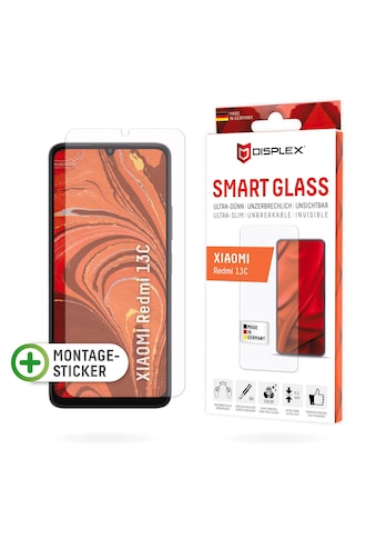 Displayschutzglas »Smart Glass«, für Xiaomi Redmi 13C, Displayschutzfolie...