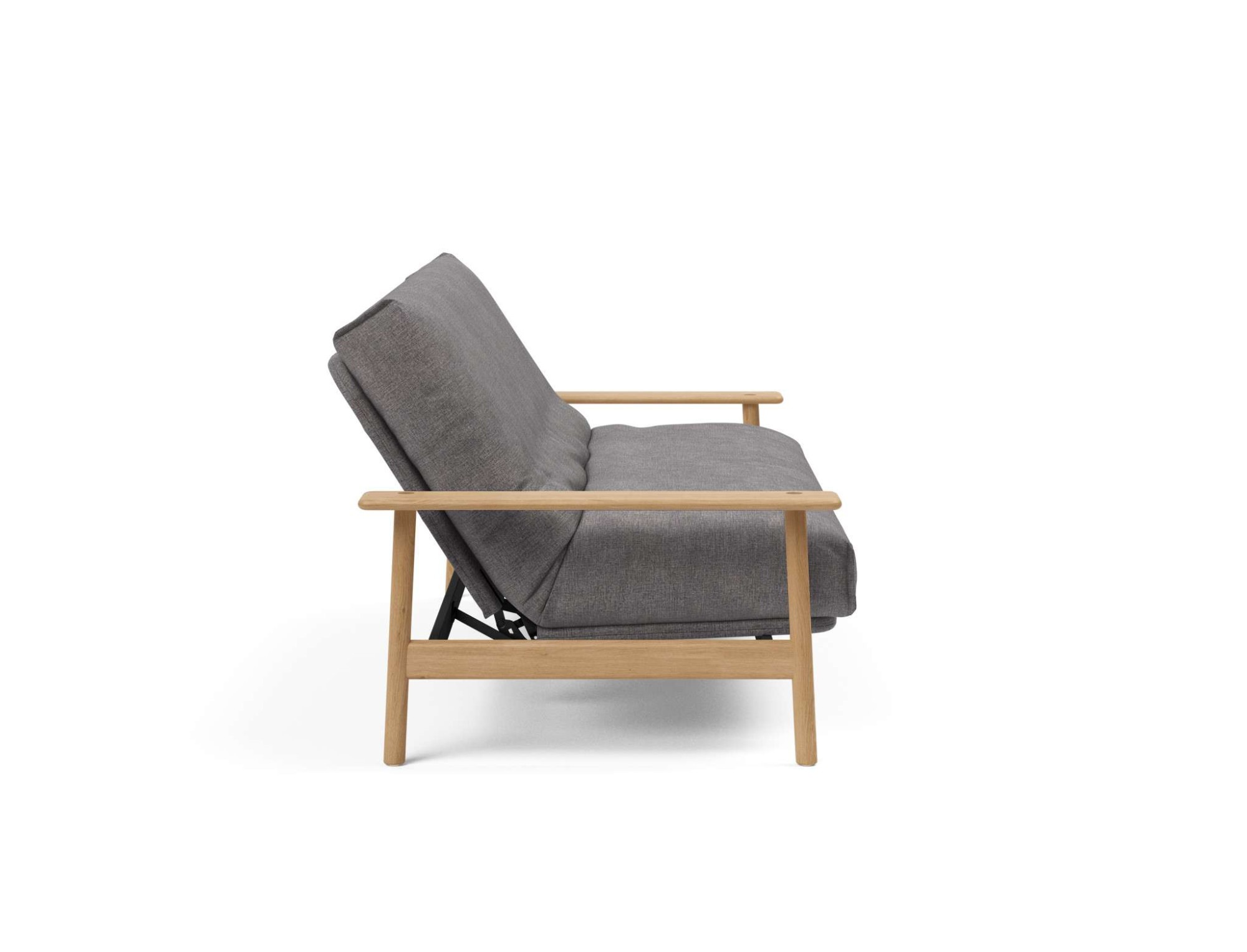 INNOVATION LIVING ™ Schlafsofa »Balder Softspring, stabile Armlehnen, bequem und komfortabel«, vollwertiger Bettersatz, hochwertige Matratze durchgehendem Lattenrost