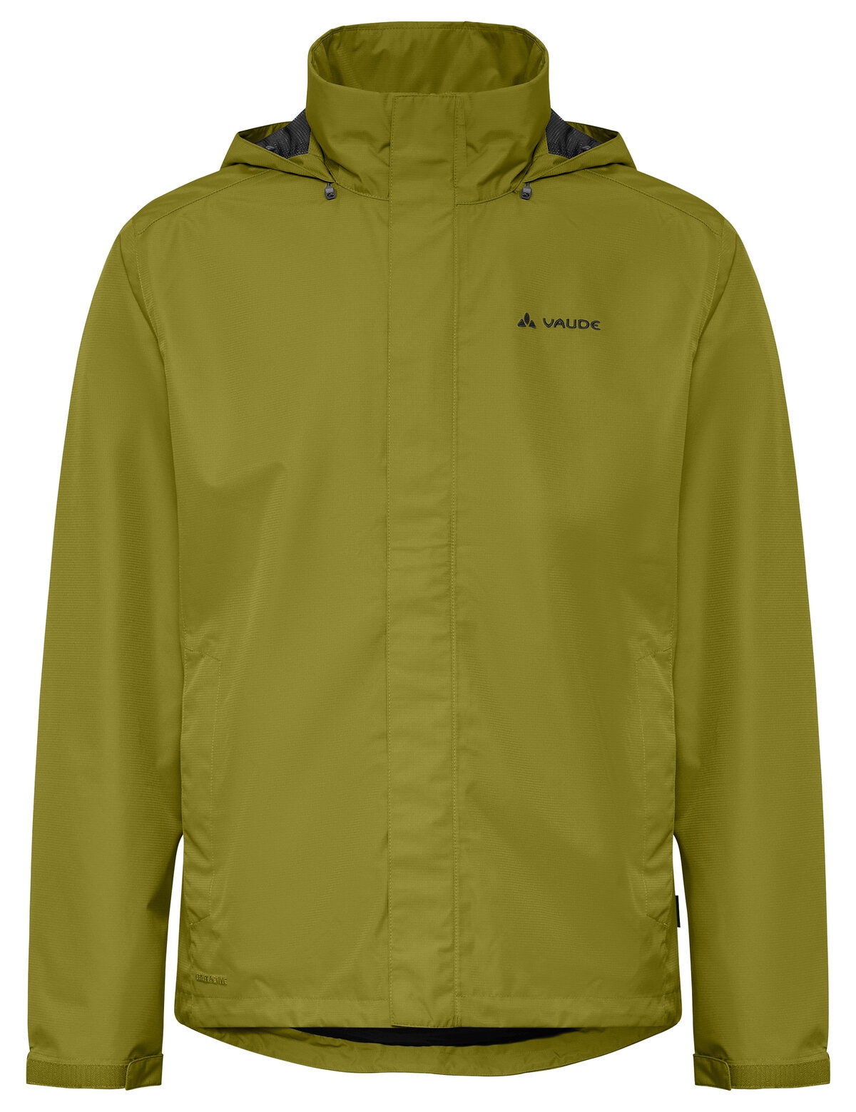 VAUDE Regenjacke »Men's Escape Light Jacket« mit Kapuze für Wanderungen und Trekking, atmungsaktiv, wasserdicht, winddicht
