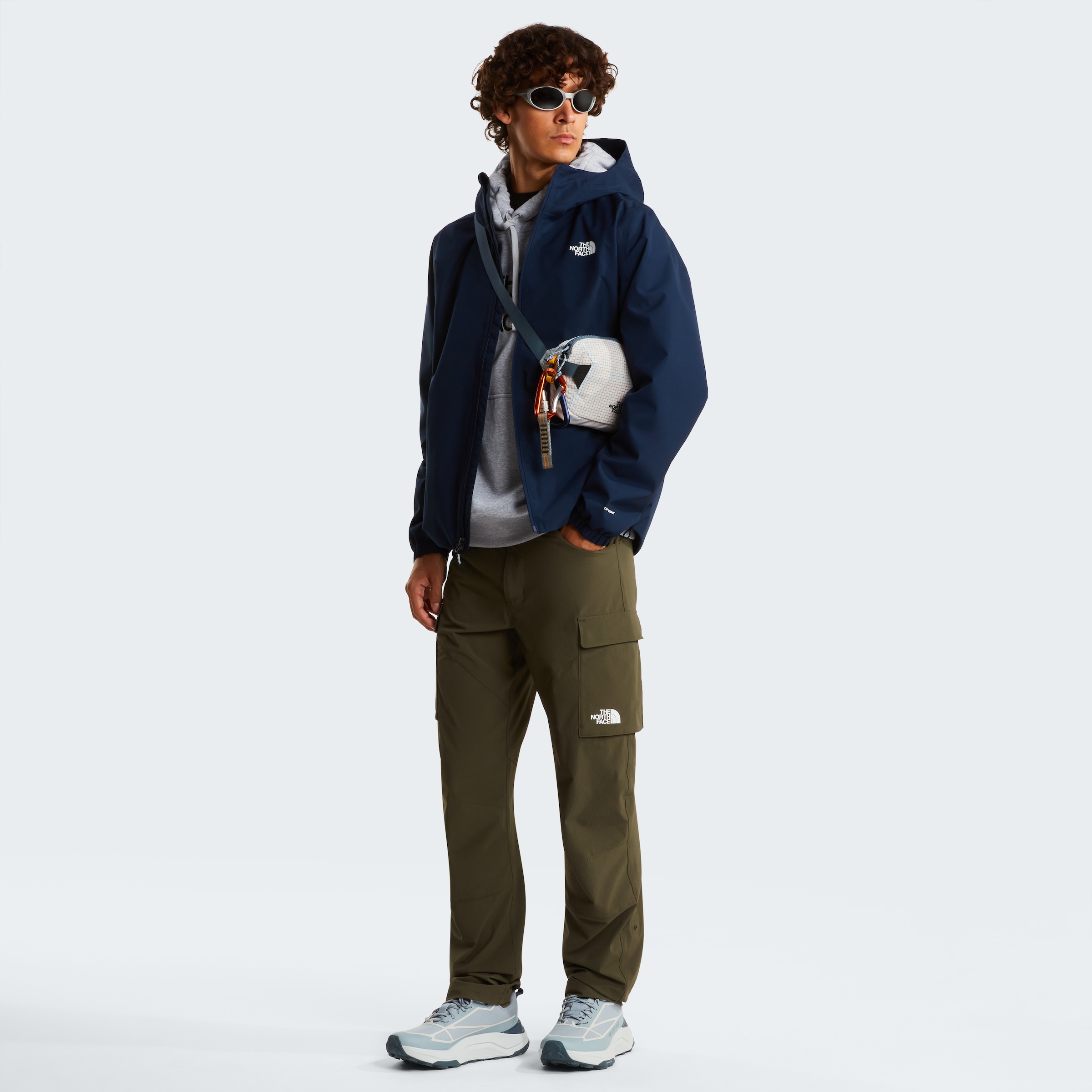 The North Face Funktionsjacke »M QUEST MONO JACKET« sportlicher Stil, leichtes Material, atmungsaktiv, wetterfest