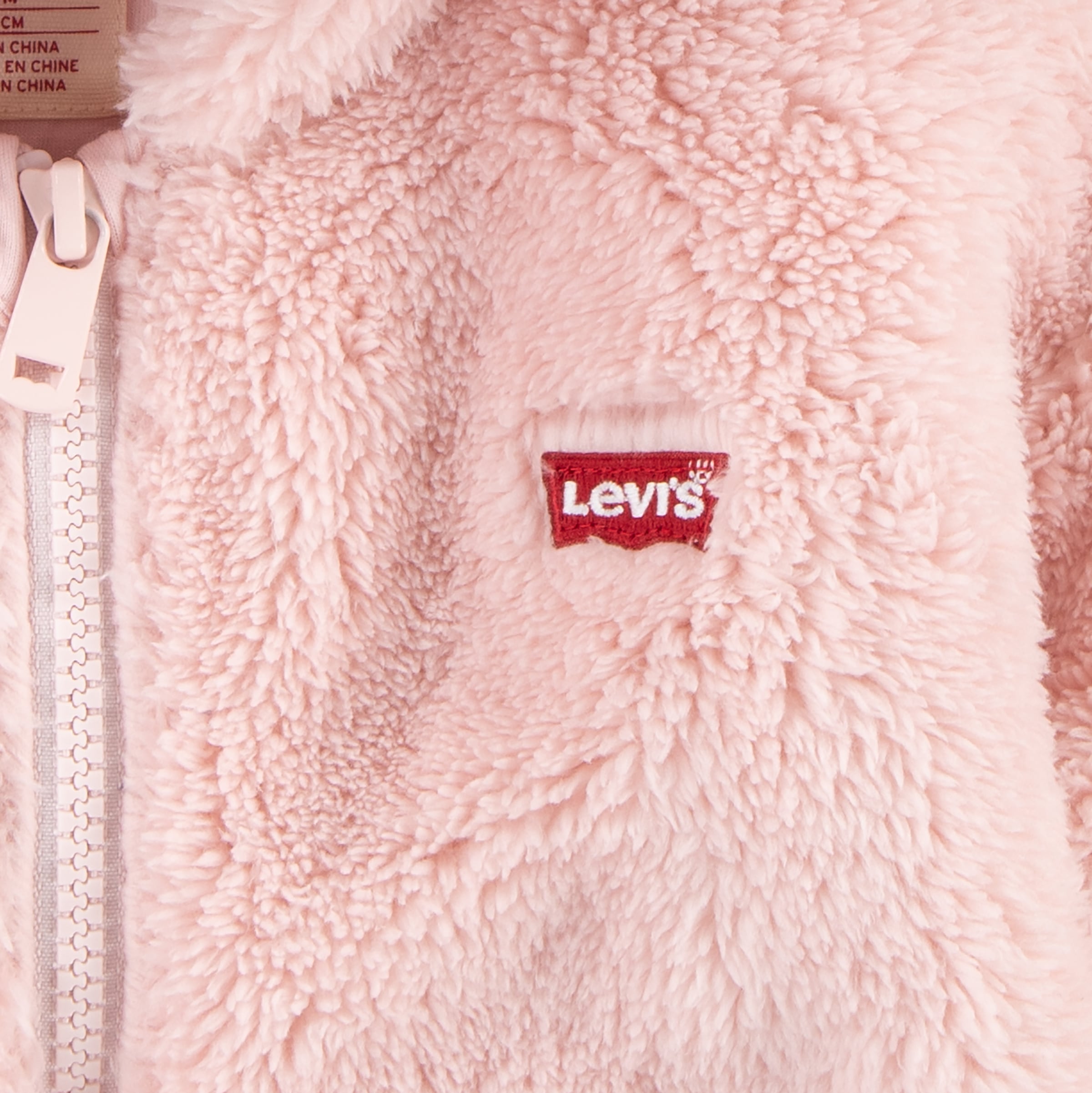 Levi's® Kids Plüschoverall »LVN BEAR SHERPA COVERALL« mit Kapuze mit Öhrchen - for Girls