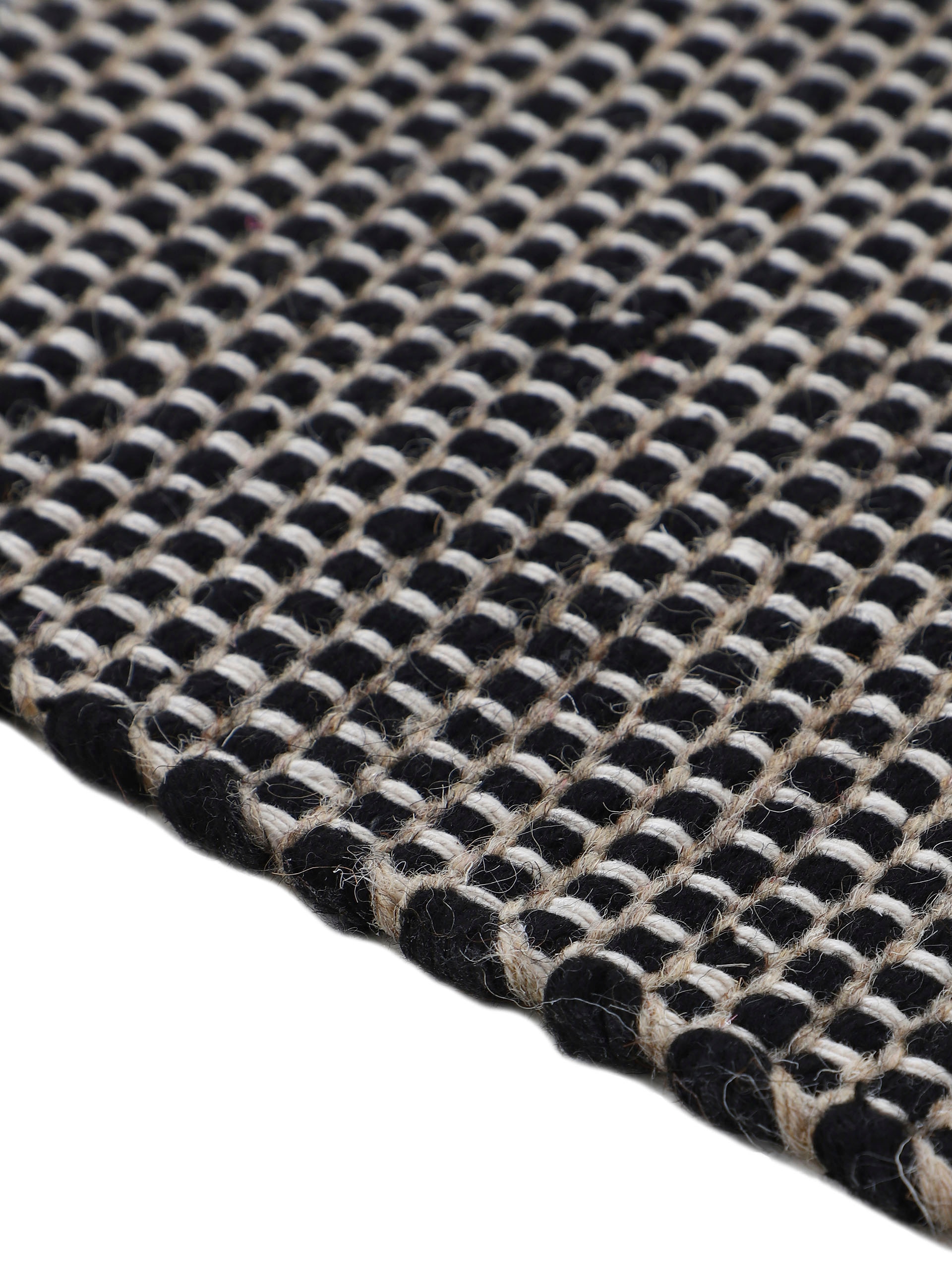 carpetfine Wollteppich »Mona«, rechteckig, 5 mm Höhe, Wolle, Wendeteppich aus Wolle/Baumwolle, Wohnzimmer