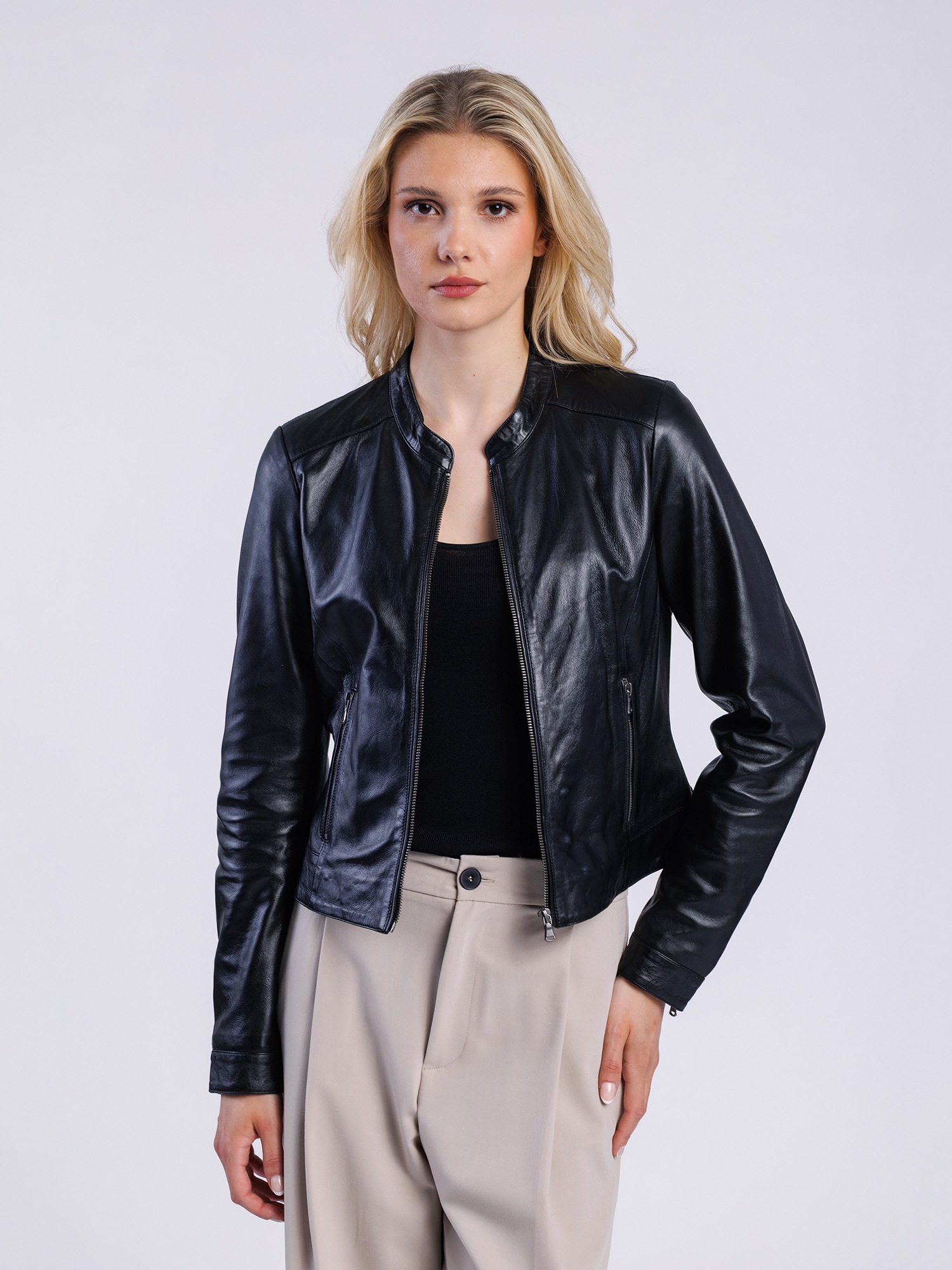 Freaky Nation Lederjacke »Bea-FN NYC«