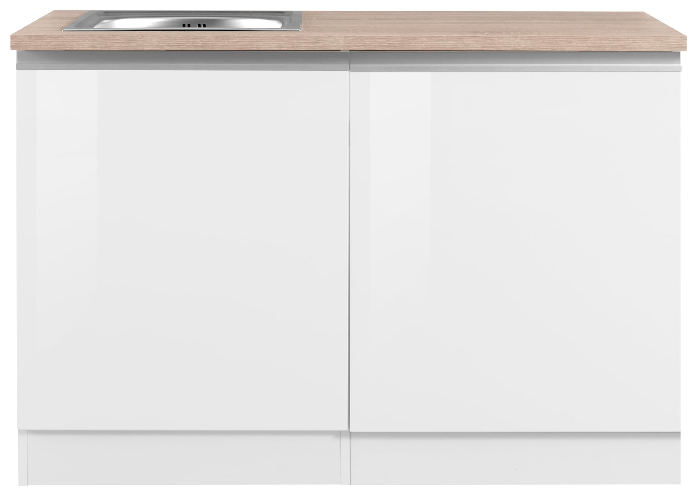 HELD MÖBEL Spülenschrank »Ohio«, Breite 120 cm, mit Tür/Sockel für  Geschirrspüler im OTTO Online Shop