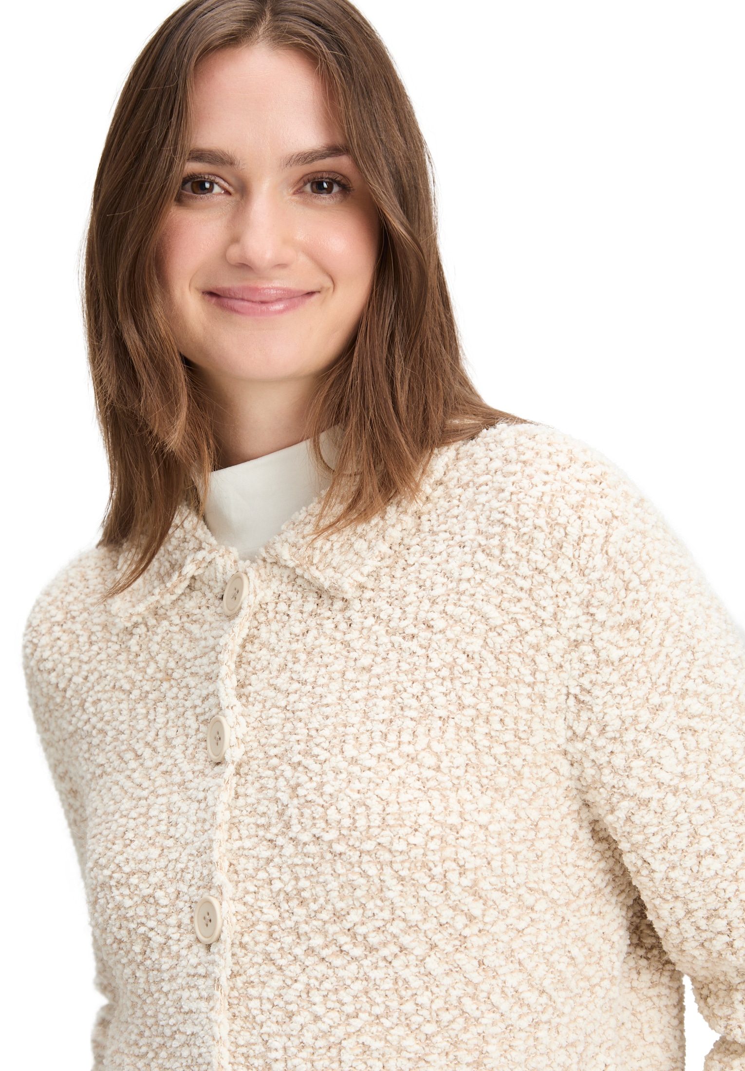 Cartoon Cardigan »Cardigan mit Kragen«