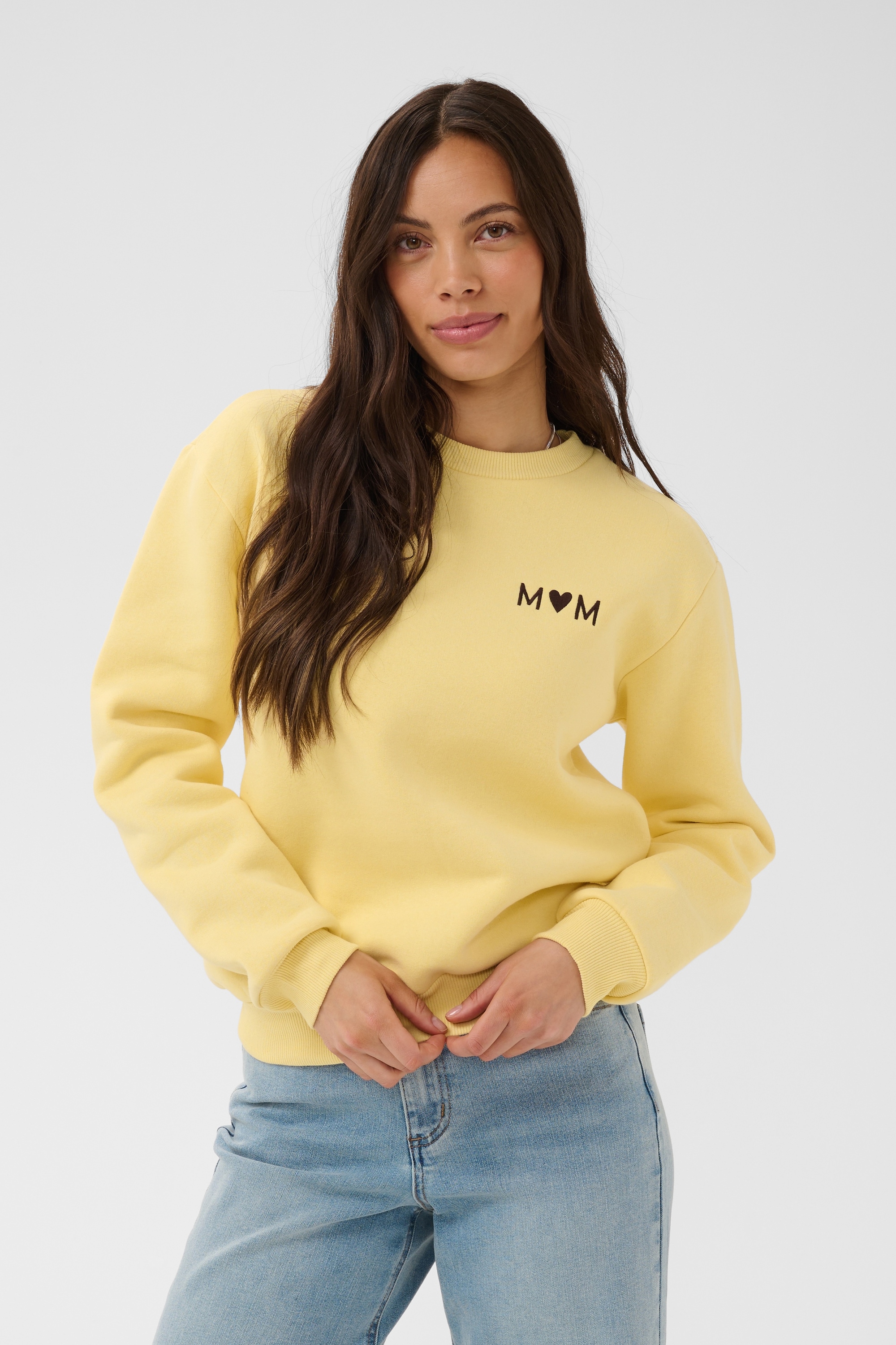KAFFE Strickpullover »Sweatshirt KAmom«