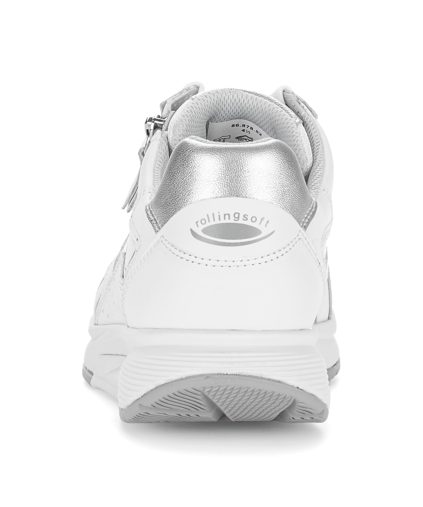 Gabor Rollingsoft Keilsneaker  , Freizeitschuh, Halbschuh, Schnürschuh mit Kontrastbesätzen