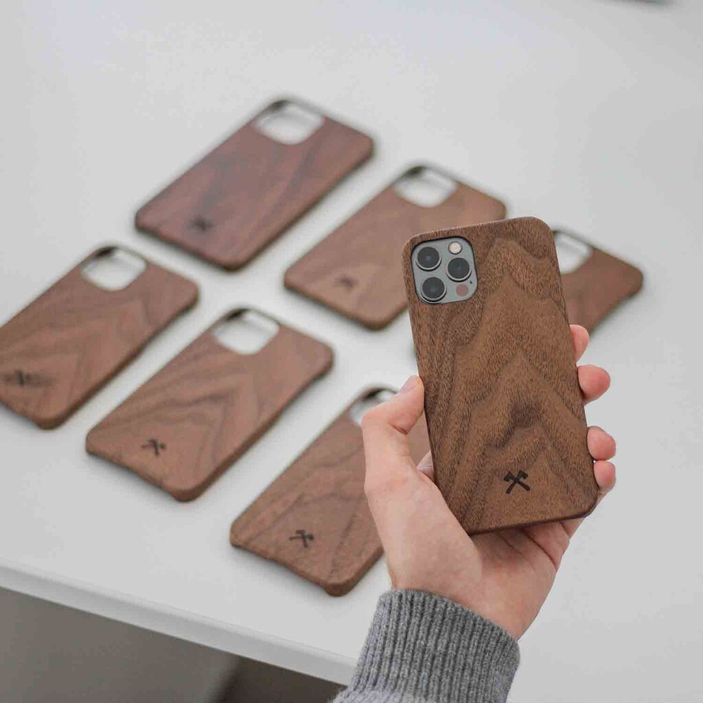 Woodcessories Smartphone-Hülle »Case Slim«, iPhone 12 Pro Max, 17 cm (6,7 Zoll)
