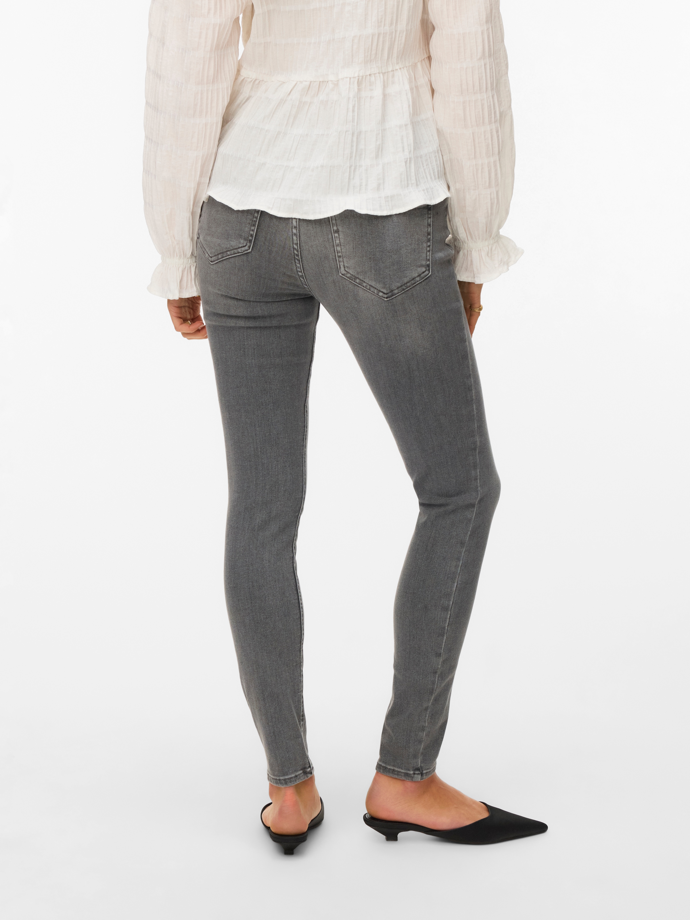 Vero Moda Skinny-fit-Jeans »VMPOLLY MR SKINNY JEANS RA223 NOOS« Baumwollmischung, skinny fit