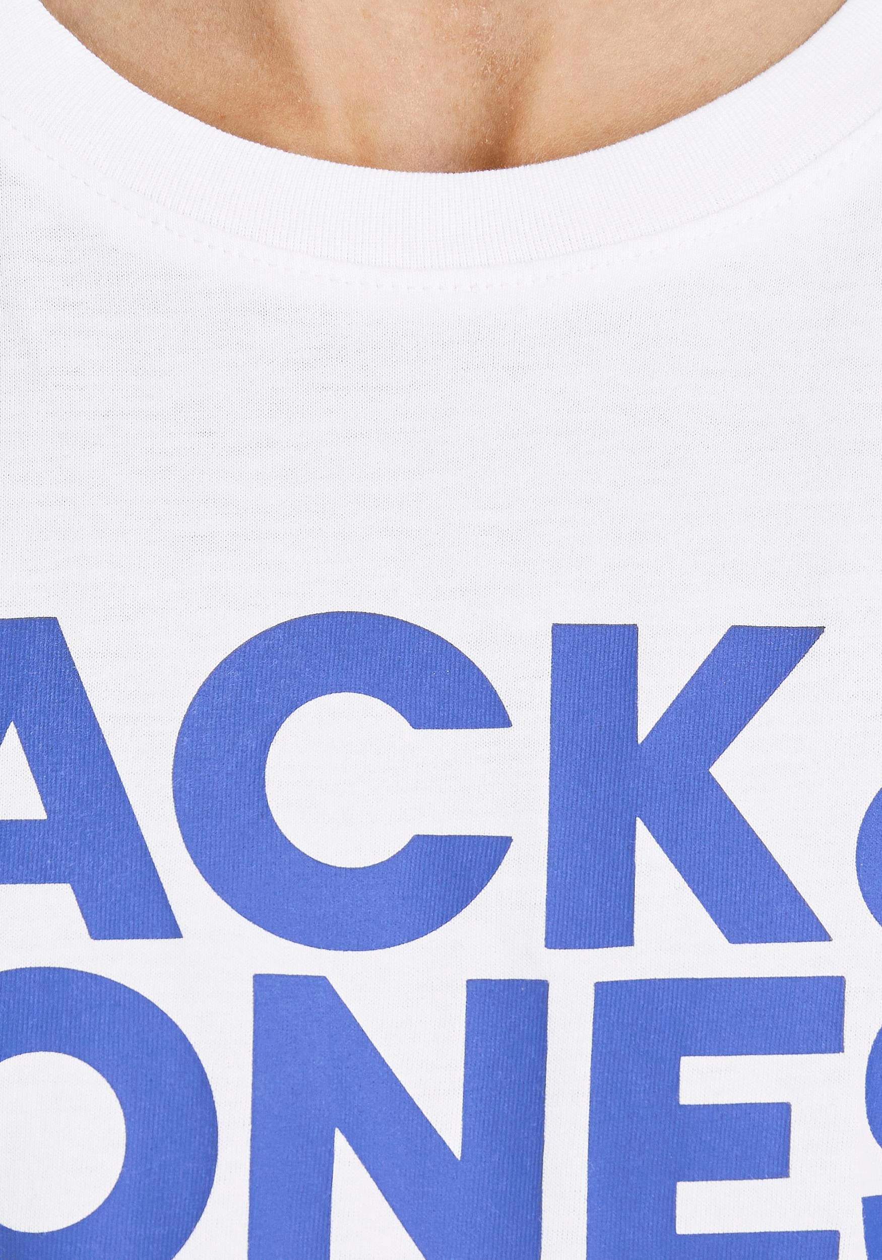 Jack & Jones Junior Rundhalsshirt »JJECORP LOGO TEE SS CREW NE 2PK NOOS JNR«