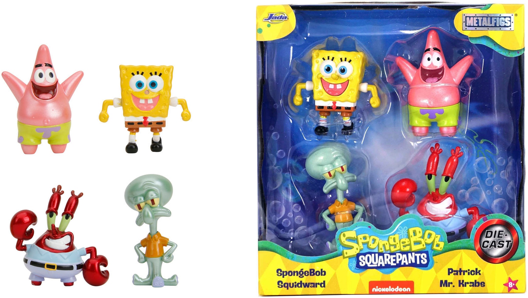 Spielfigur »Sponge Bob 4-Pack Figures«