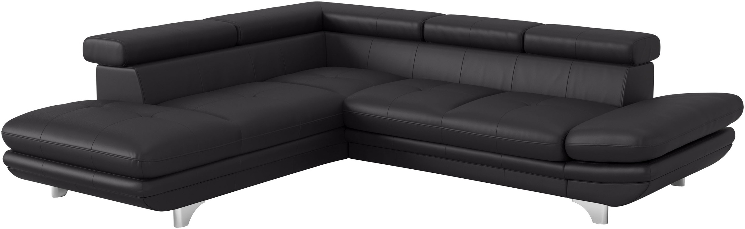 COTTA Ecksofa »Enterprise L-Form«, mit Arm- & Kopfteilverstellung, wahlweise mit Bettfunktion