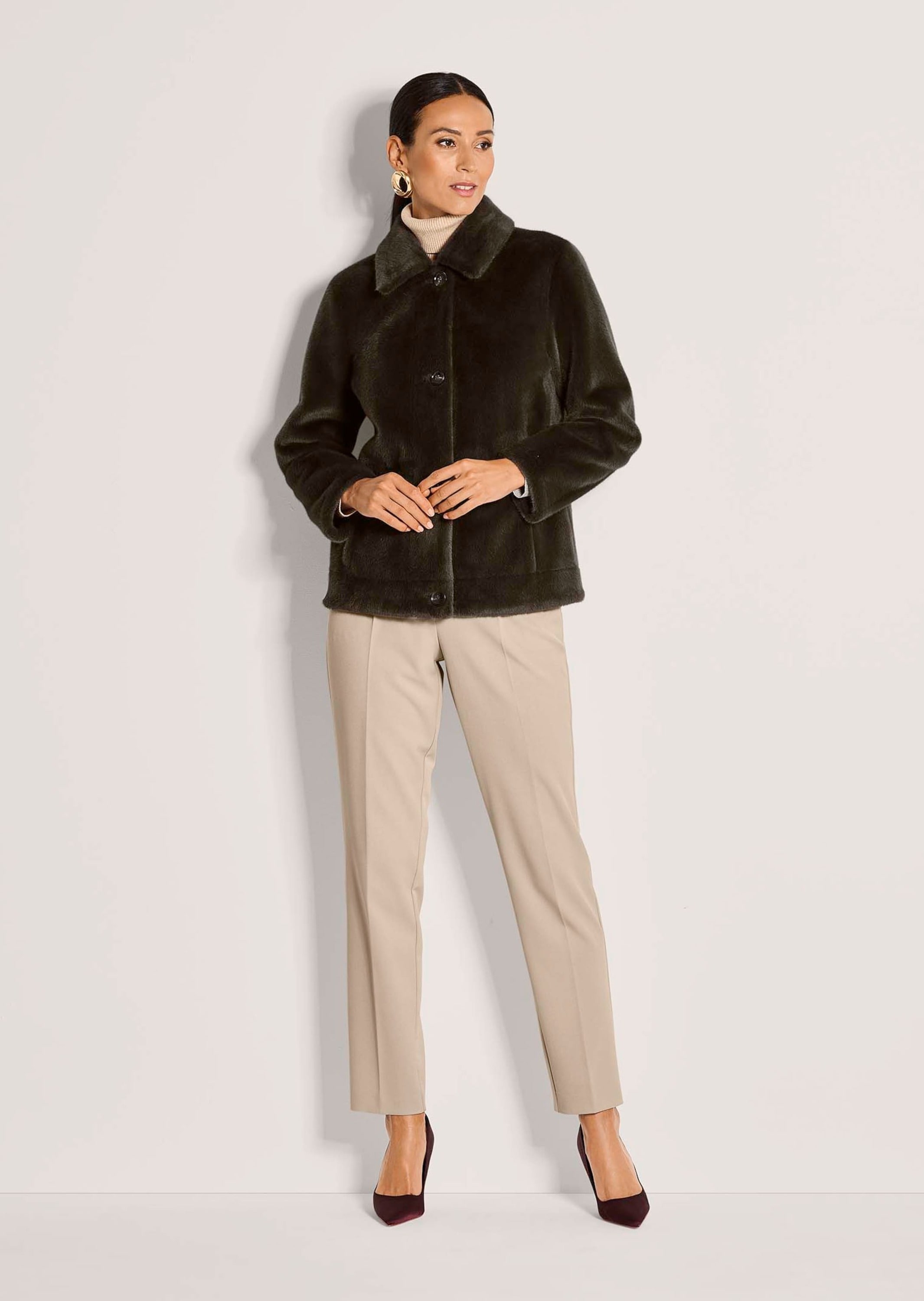 MADELEINE Kurzjacke »Wendejacke Elegante Jacke mit doppeltem Look«