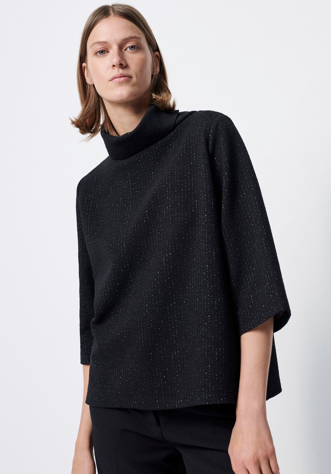 someday Sweatshirt »Ulena«, mit Glitzer-Faden