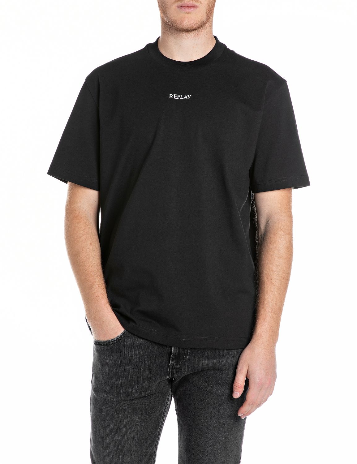 Replay Oversize-Shirt