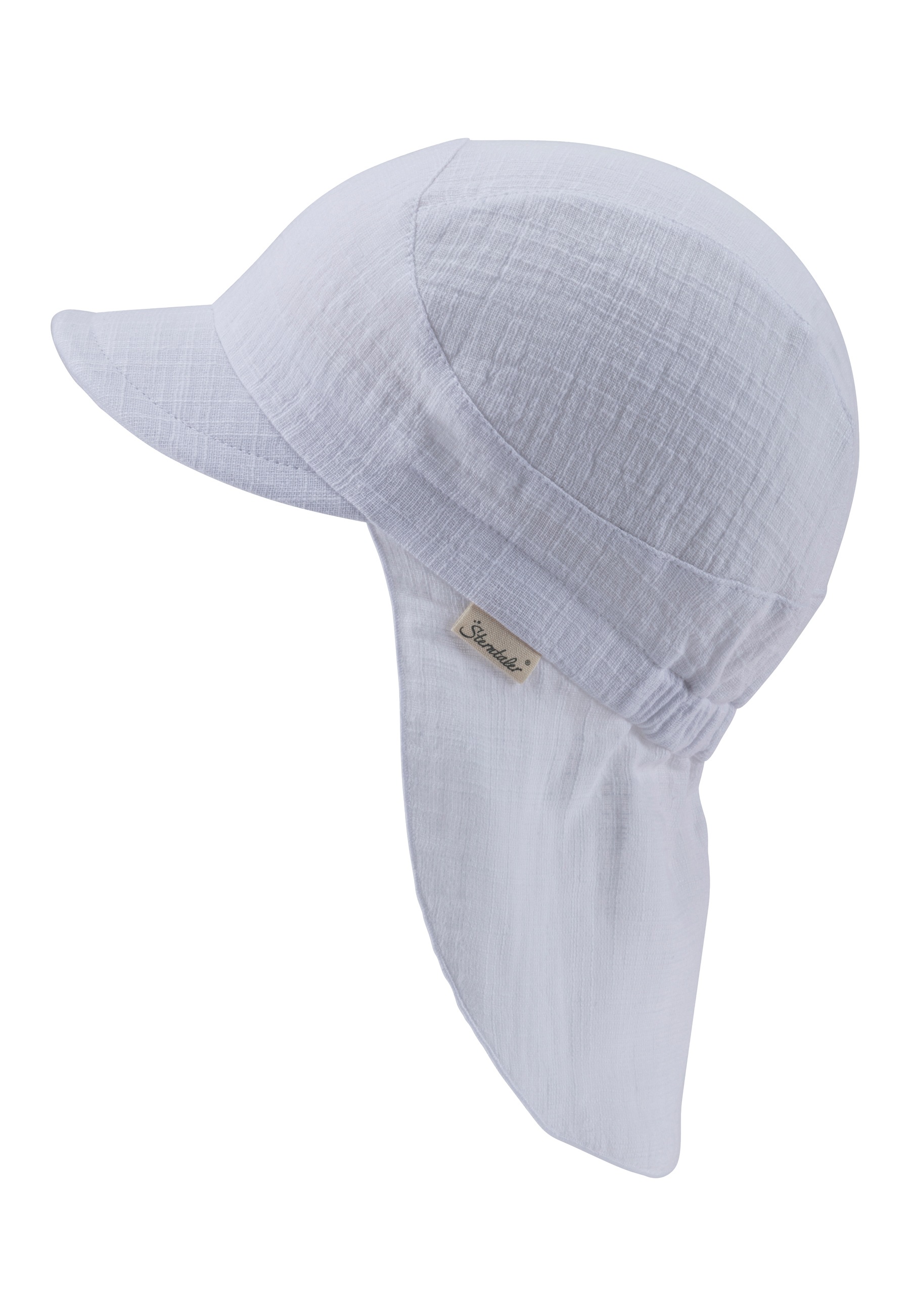 Sterntaler® Schirmmütze »Schirmmütze mit Nackenschutz einfarbig«