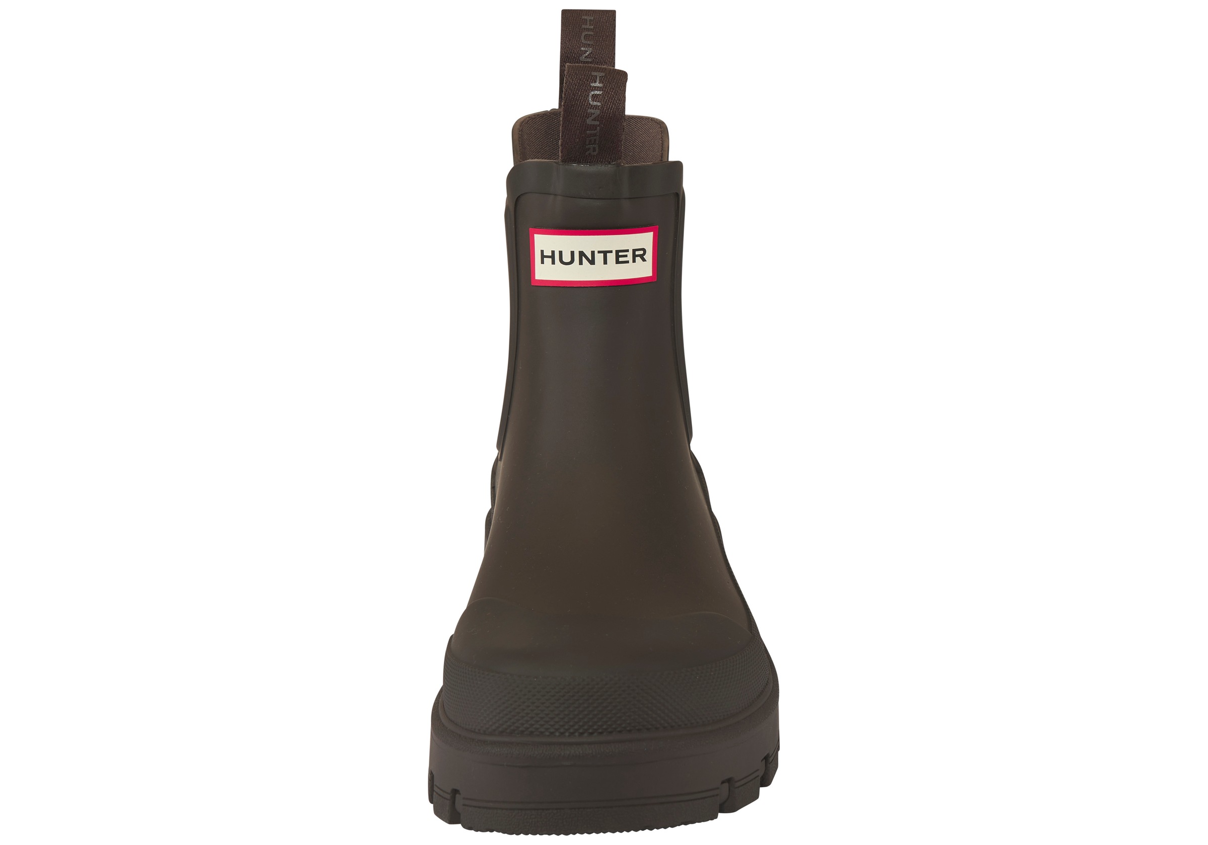 Hunter Gummistiefel »UNISEX ELEMENTS ELASTIC CHELSEA BOOT«  wasserdicht, Elastikeinsätze an den Seiten, Chunky Sohle