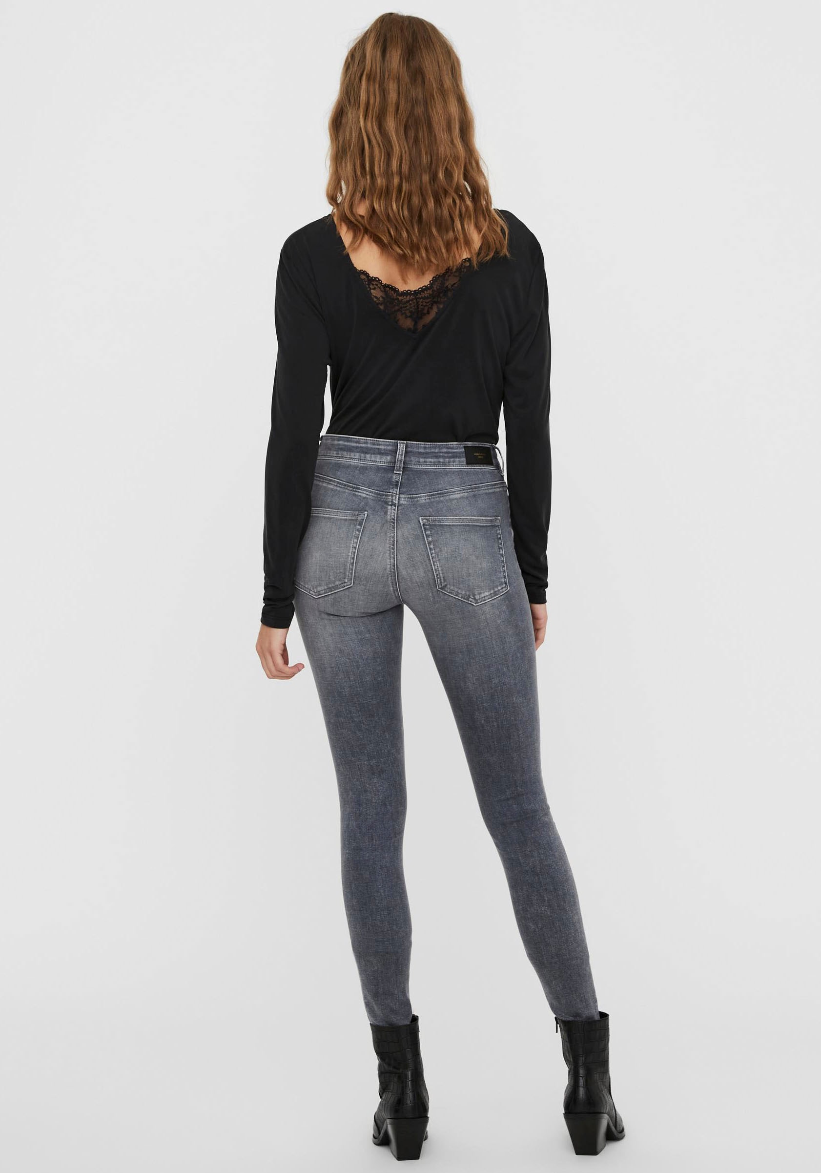 Vero Moda Skinny-fit-Jeans »VMLUX MR SLIM JEANS«