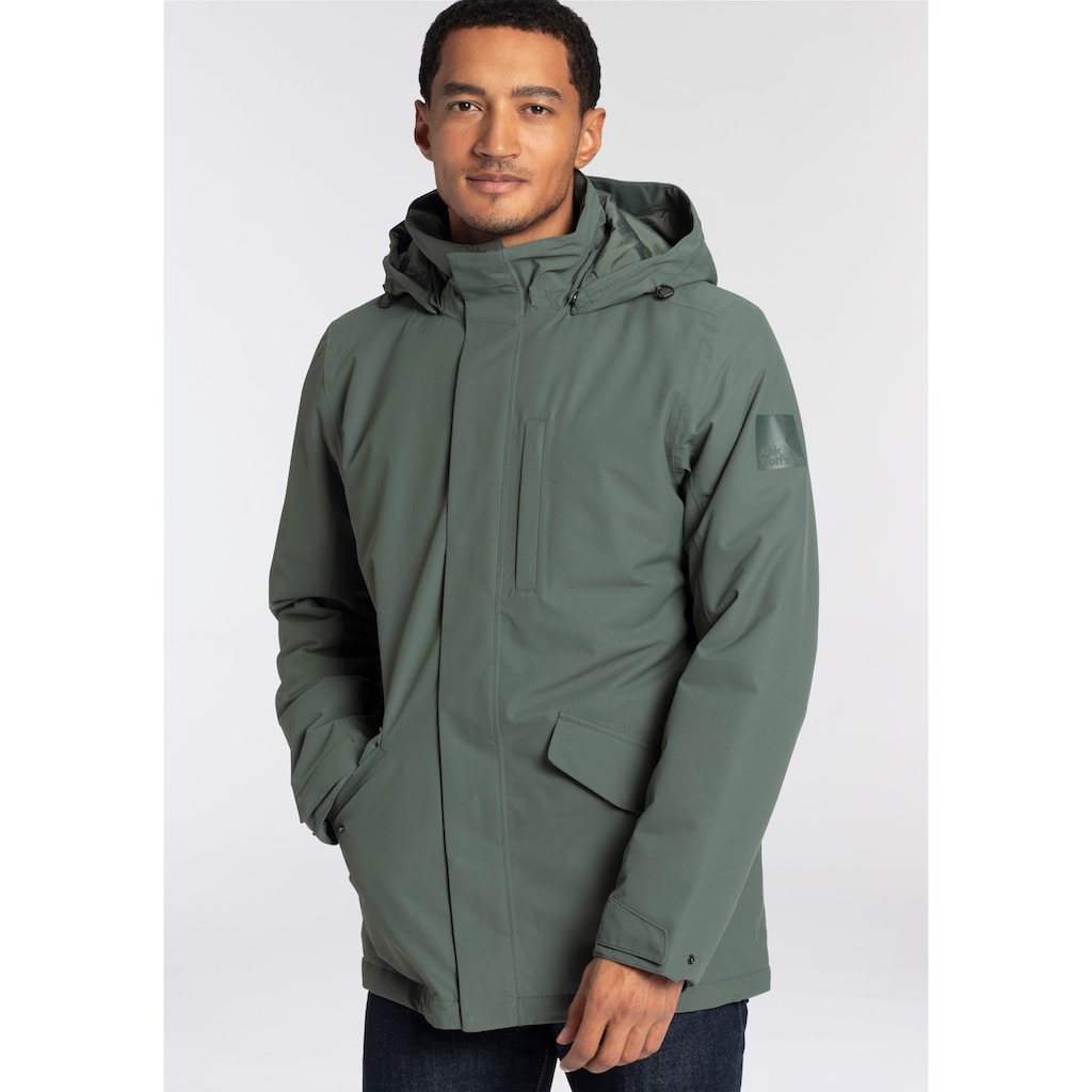 Jack Wolfskin Funktionsjacke »NORTH COAST«, mit Kapuze