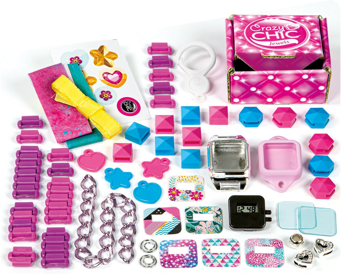 Clementoni® Kreativset »Crazy Chic, Crazy Uhr«, Made in Europe