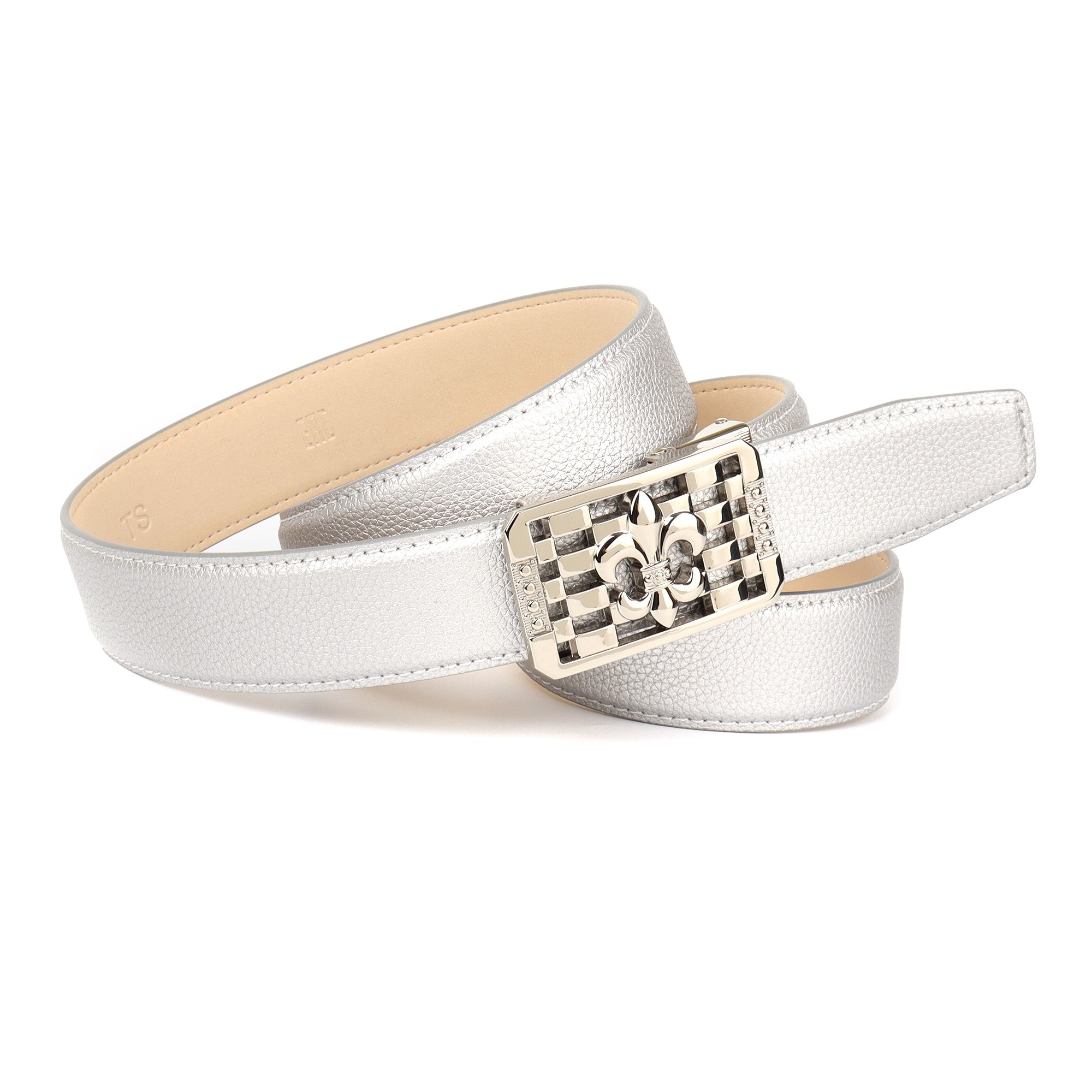 Anthoni Crown Damen Ledergürtel, Größe 80