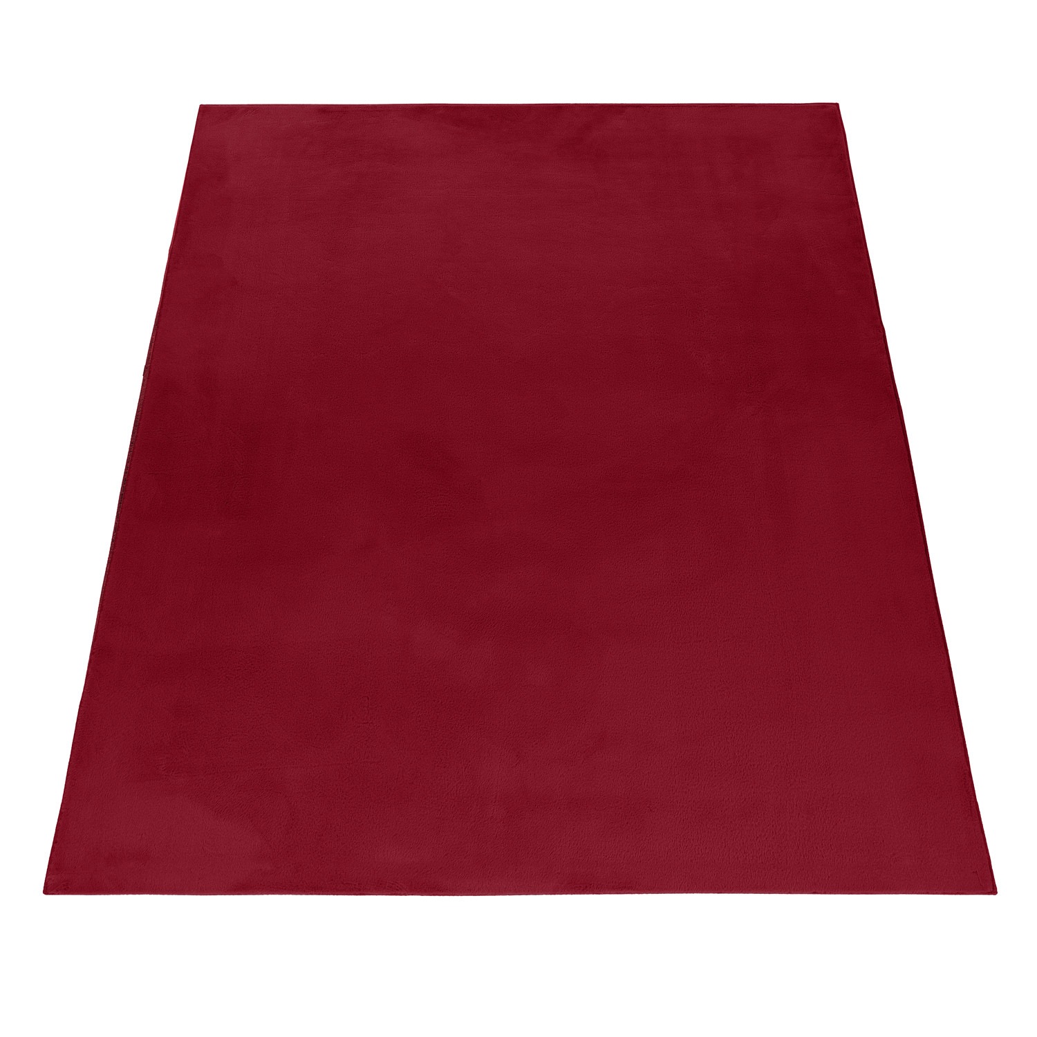 Ayyildiz Teppiche Hochflor-Teppich »POUFFY 5100«, rechteckig, 20 mm Höhe, Läufer, weicher glatter Softflor, Kaninchen Fell Haptik, waschbar