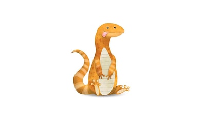 Komar Poster »Cute Animal Lizard«, Tiere, Höhe: 50cm kaufen