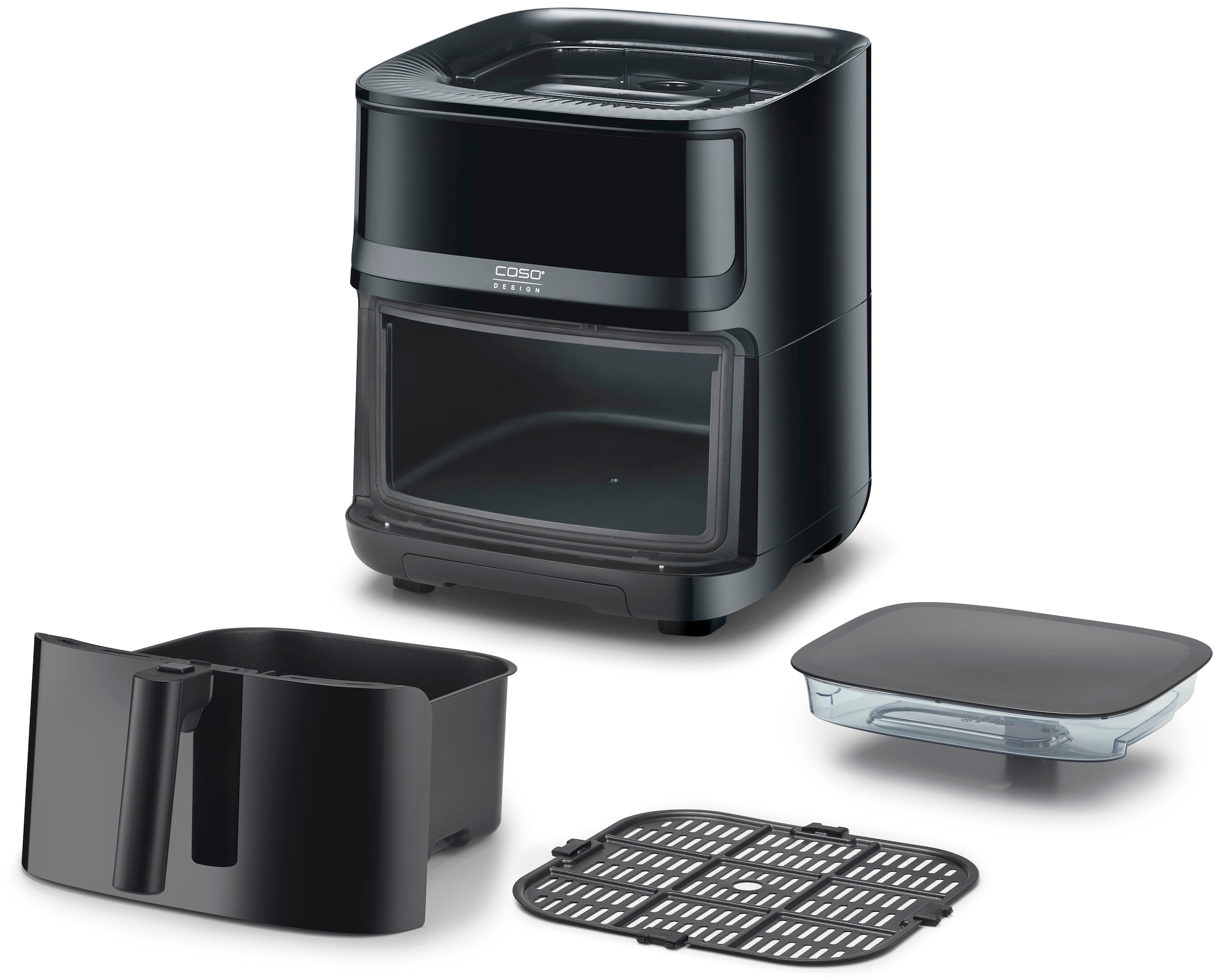 Caso Heißluftfritteuse »3182 AirFry & Steam 700, Dampfgar-AirFryer« 1700 W mit Dampfgarfunktion