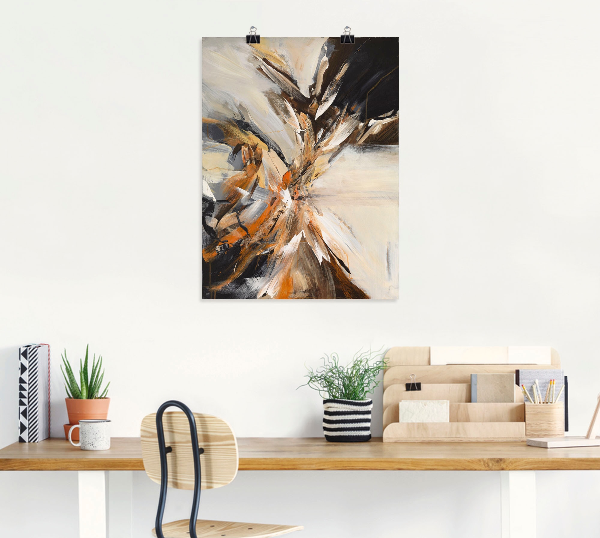 Artland Wandbild »Abstrakt IV« Gegenstandslos 1 Stk. tlg. als Leinwandbild, Poster in verschied. Größen
