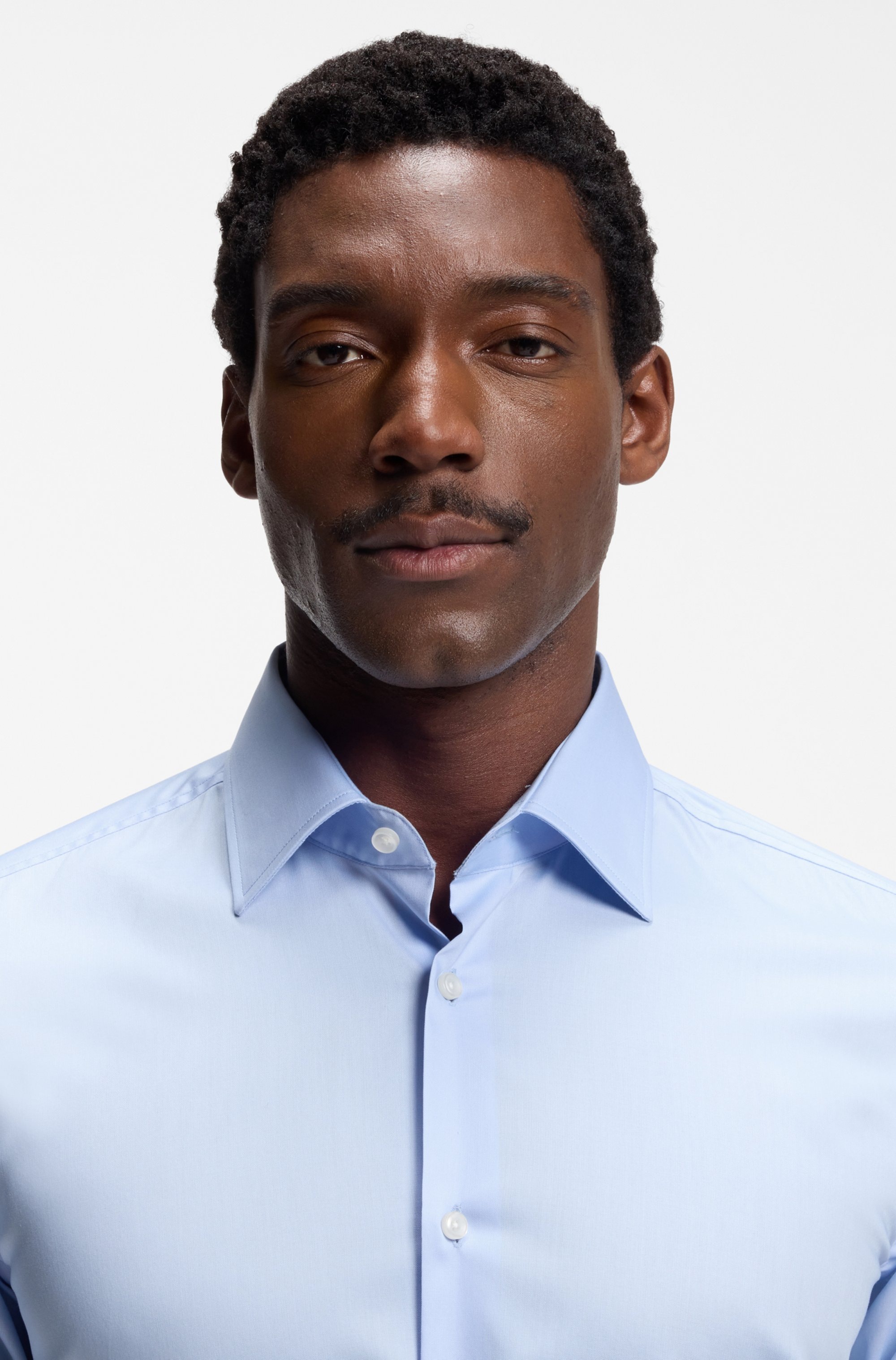 BOSS Businesshemd Kentkragen, Slim Fit, bügelleicht