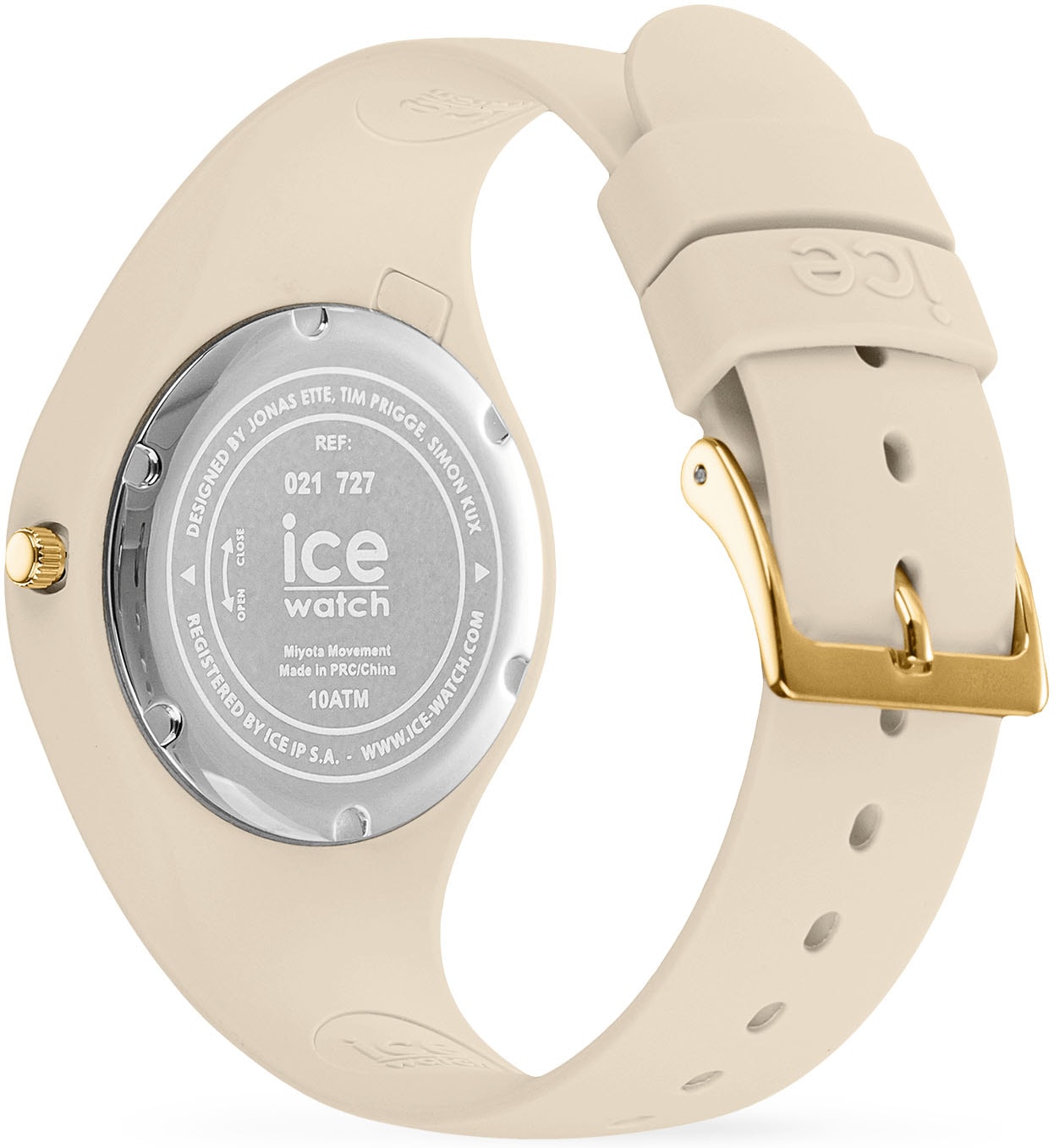 ice-watch Quarzuhr »ICE leopard - Small - 3H« Armbanduhr, Damenuhr, Silikonarmband, Wasserdicht bis 10 bar, analog
