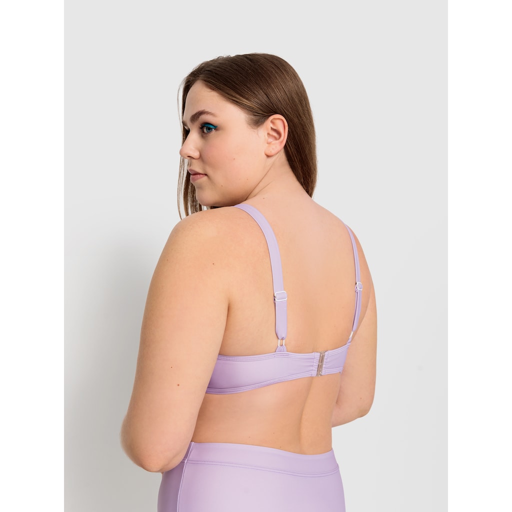 LSCN by LASCANA Bügel-Bikini-Top »Gina«, mit Ziernähten