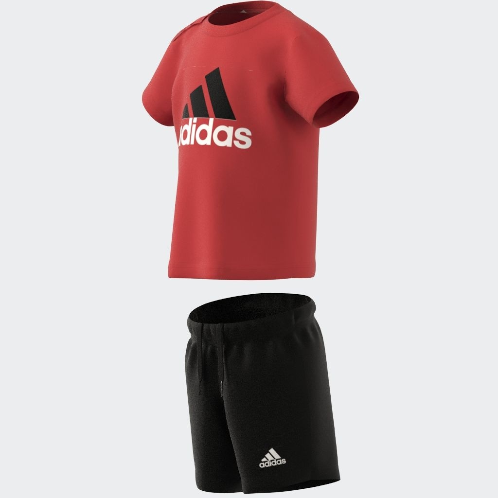 adidas Sportswear Trainingsanzug »ESSENTIALS ORGANIC COTTON AND SET« 2 Stk.